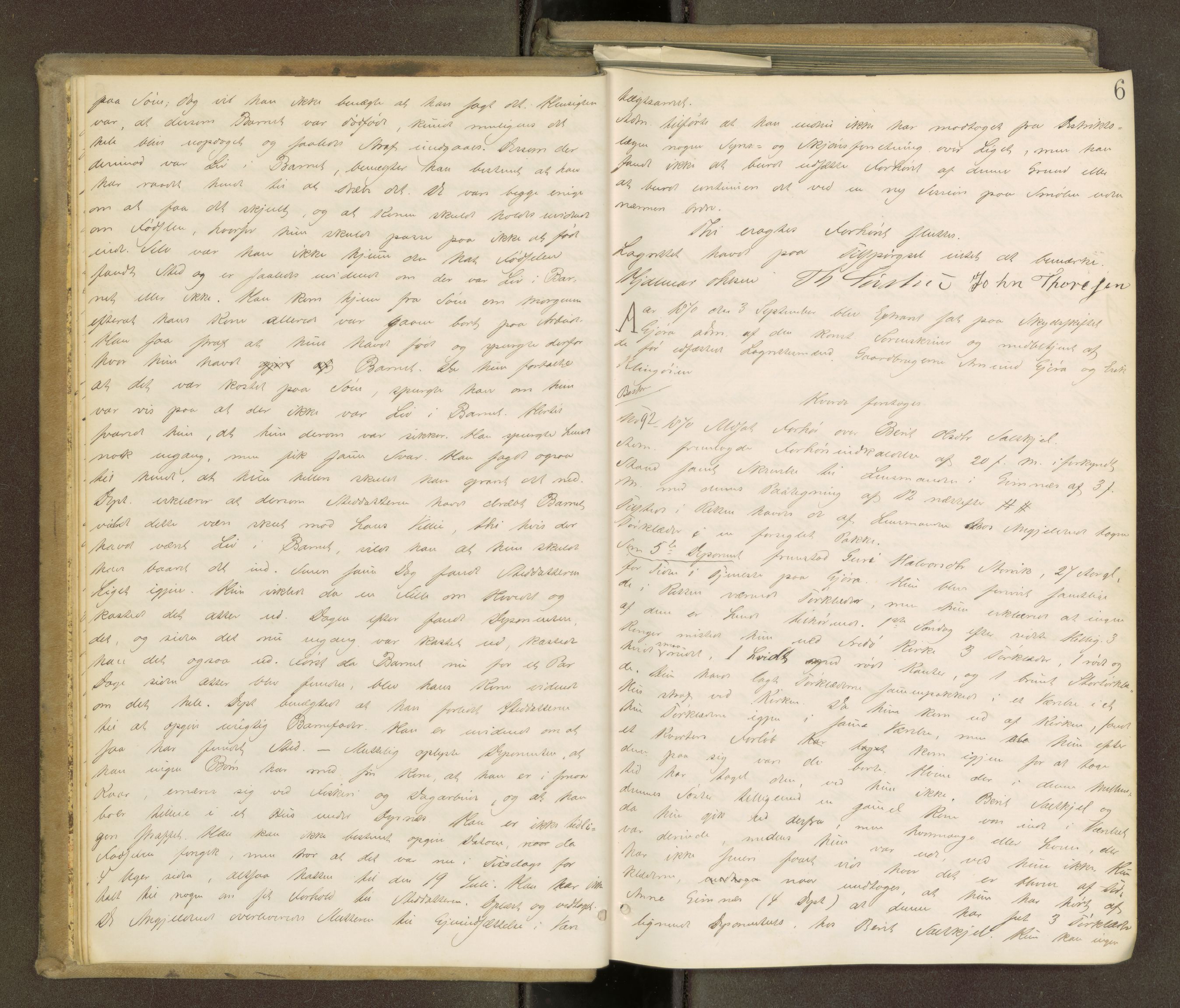 Nordmøre sorenskriveri, AV/SAT-A-4132/1/1/1B/L0012: Ekstrarettsprotokoll, 1870-1874, s. 5b-6a