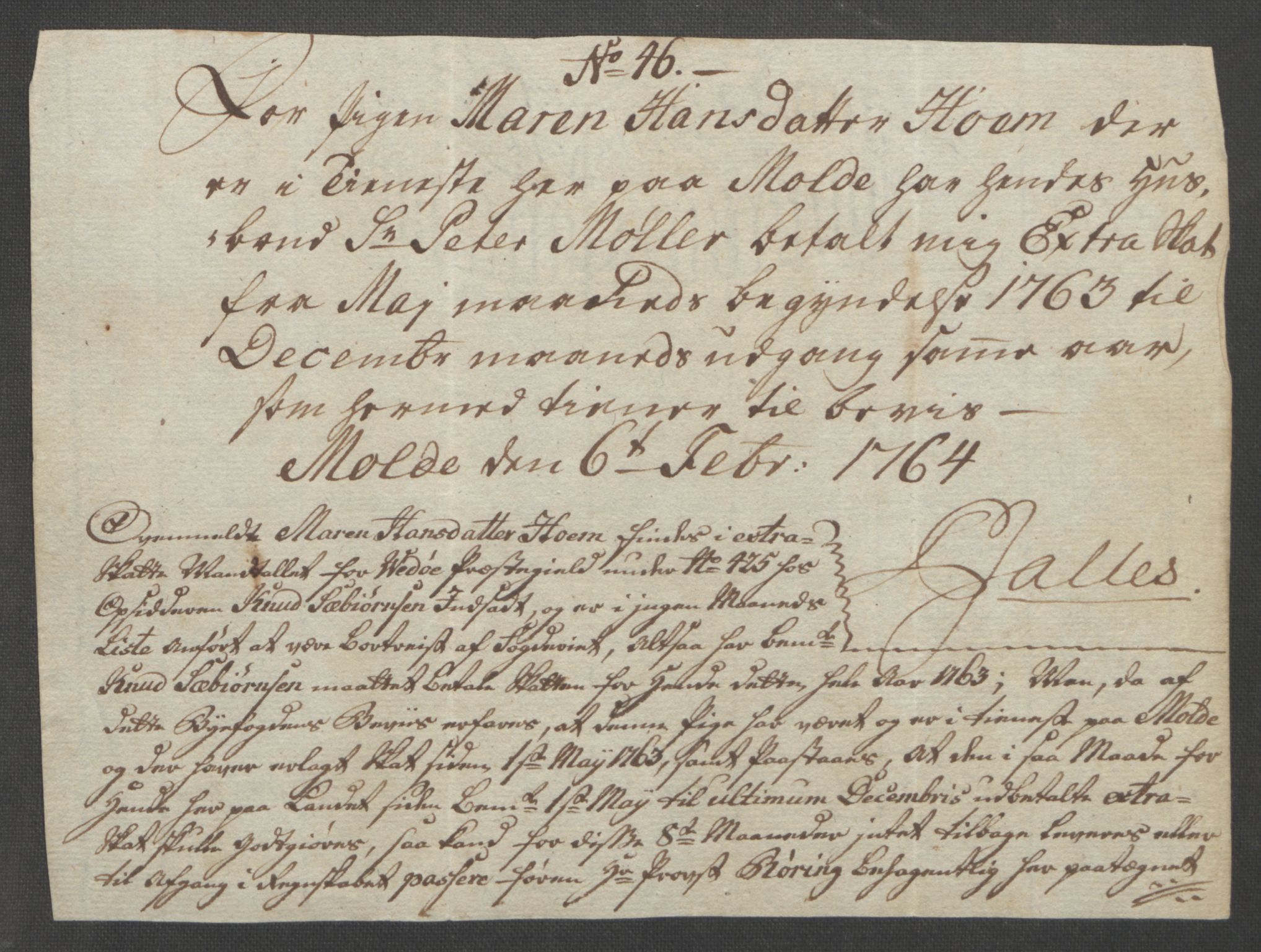 Rentekammeret inntil 1814, Reviderte regnskaper, Fogderegnskap, AV/RA-EA-4092/R55/L3730: Ekstraskatten Romsdal, 1762-1763, s. 536