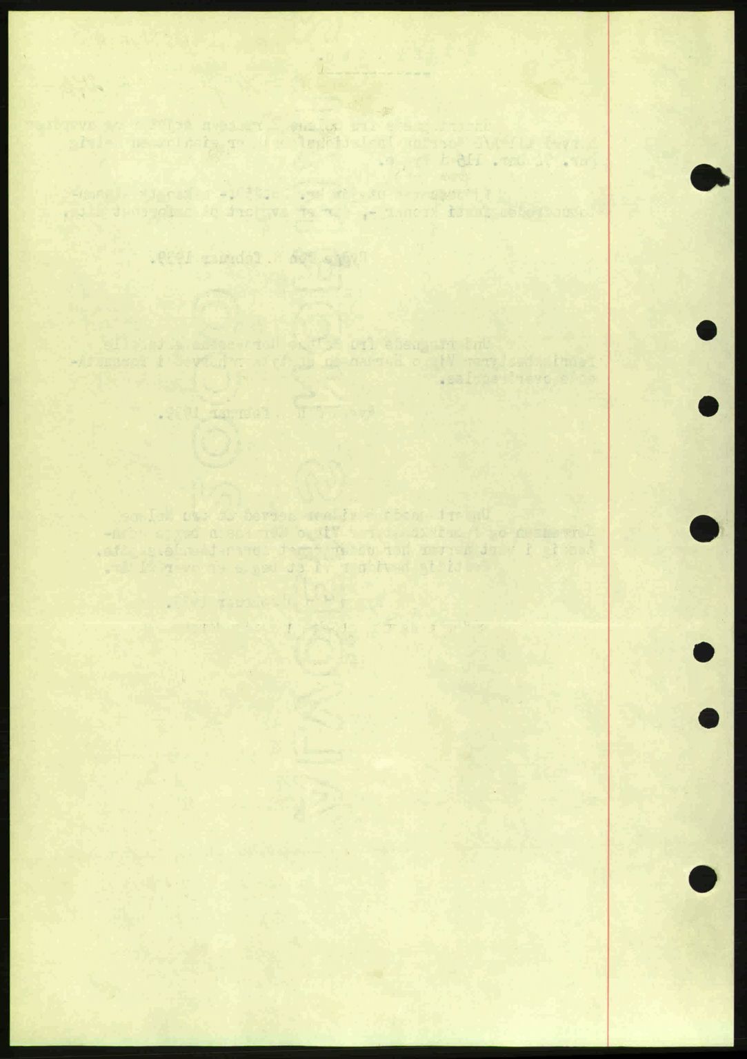 Moss sorenskriveri, SAO/A-10168: Pantebok nr. A5, 1938-1939, Dagboknr: 457/1939
