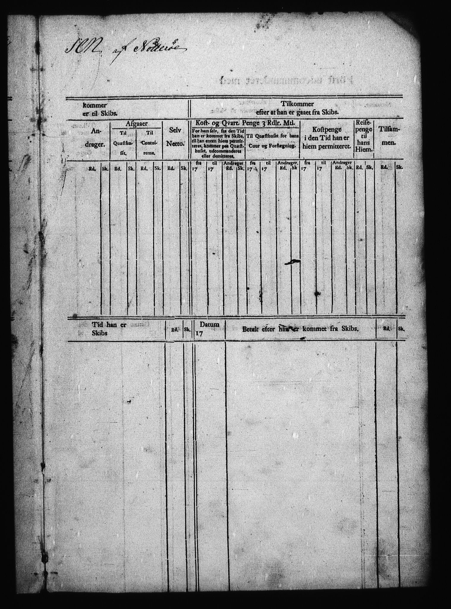 Sjøetaten, AV/RA-EA-3110/F/L0004: Akershus stift, bind 4, 1789