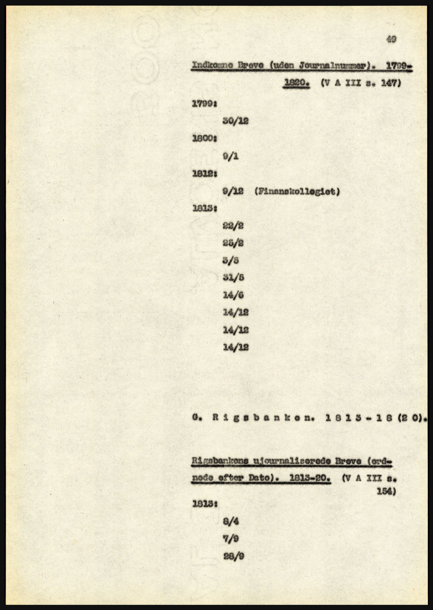 Riksarkivet, Seksjon for eldre arkiv og spesialsamlinger, AV/RA-EA-6797/H/Ha, 1953, s. 49