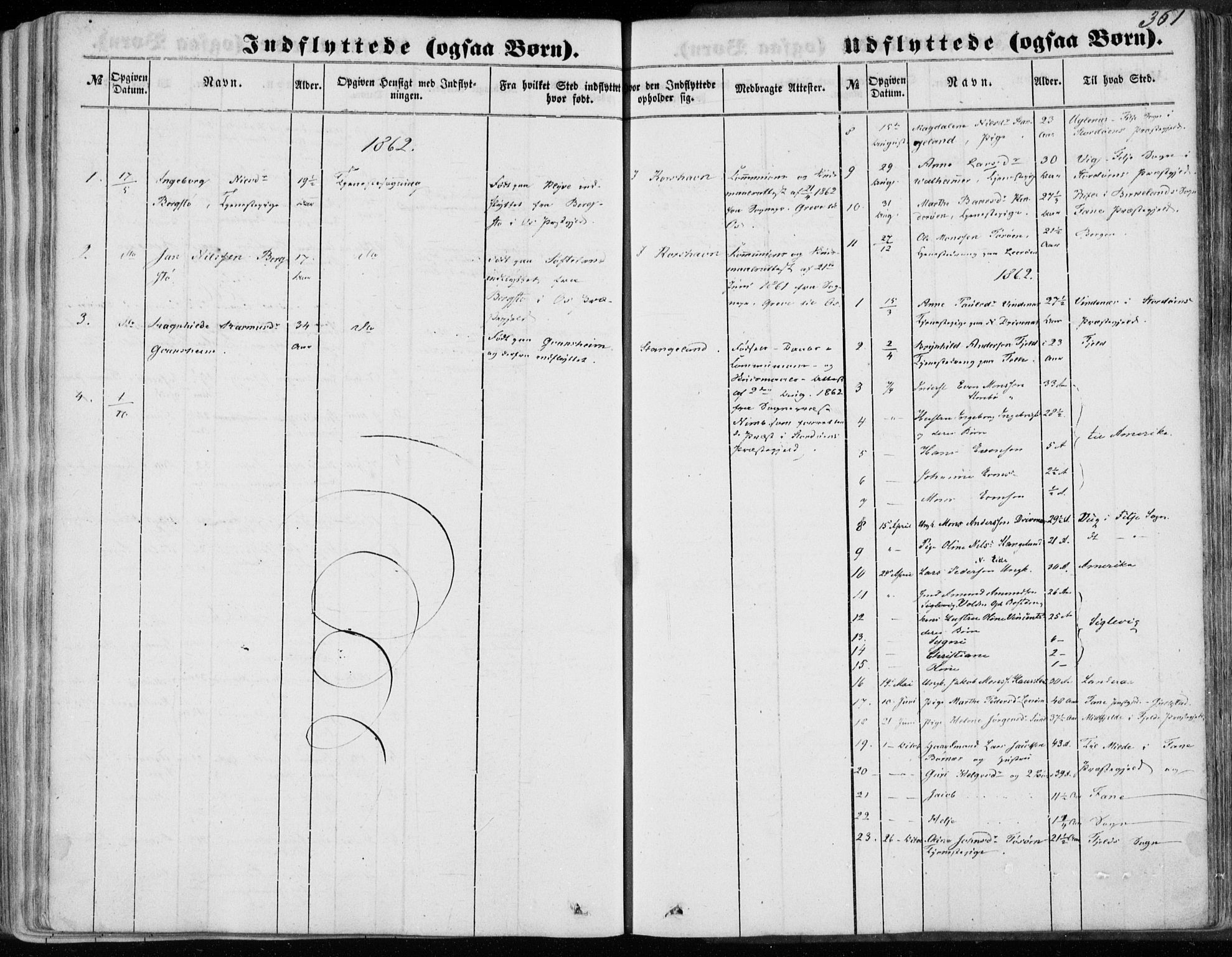 Sund sokneprestembete, AV/SAB-A-99930: Ministerialbok nr. A 14, 1850-1866, s. 361