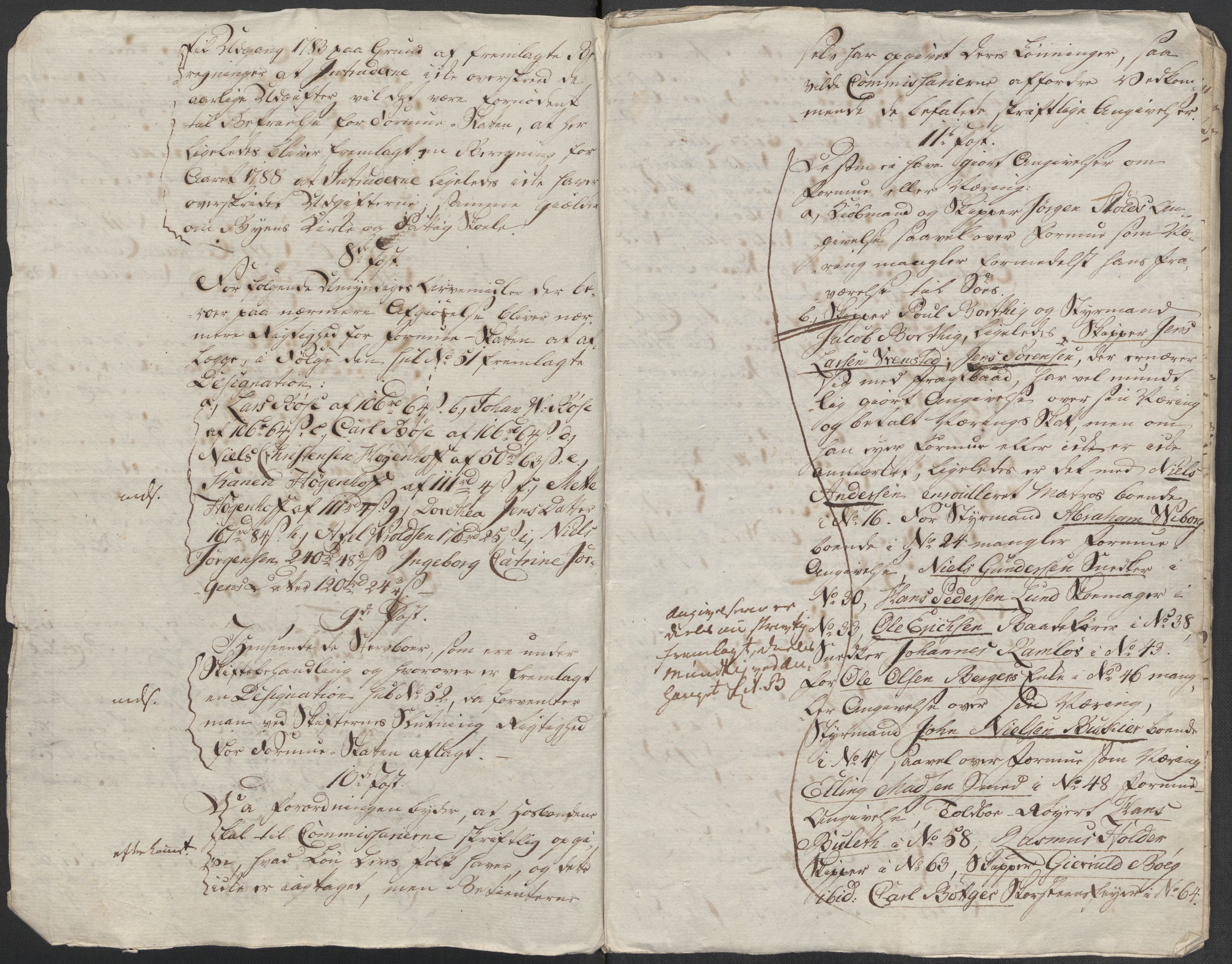 Rentekammeret inntil 1814, Reviderte regnskaper, Mindre regnskaper, RA/EA-4068/Rf/Rfe/L0002: Arendal. Bergen, 1789, s. 313