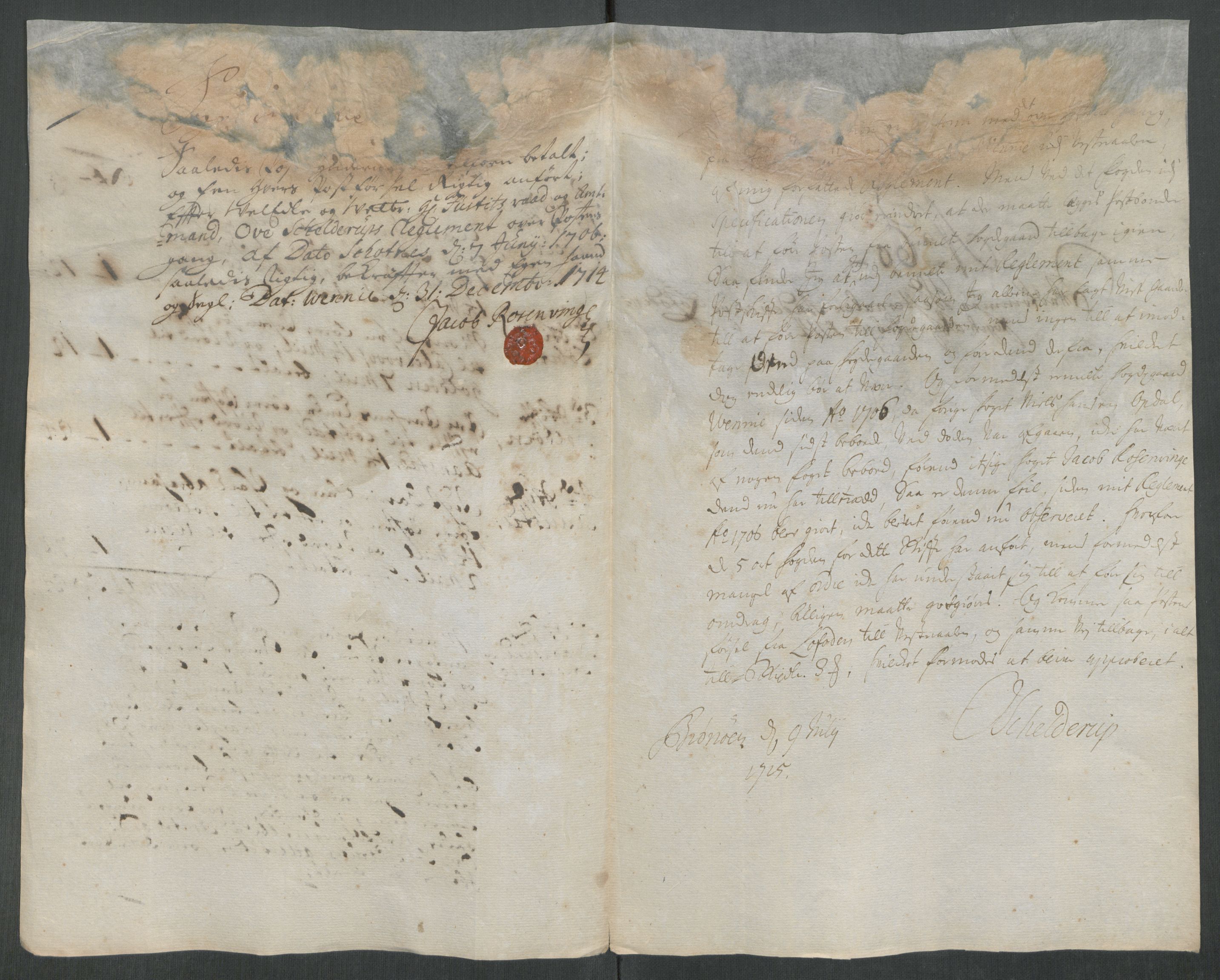 Rentekammeret inntil 1814, Reviderte regnskaper, Fogderegnskap, AV/RA-EA-4092/R67/L4680: Fogderegnskap Vesterålen, Andenes og Lofoten, 1714, s. 276