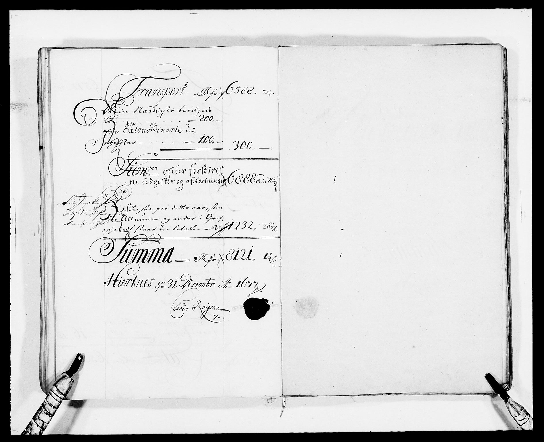 Rentekammeret inntil 1814, Reviderte regnskaper, Fogderegnskap, RA/EA-4092/R33/L1967: Fogderegnskap Larvik grevskap, 1675-1687, s. 28