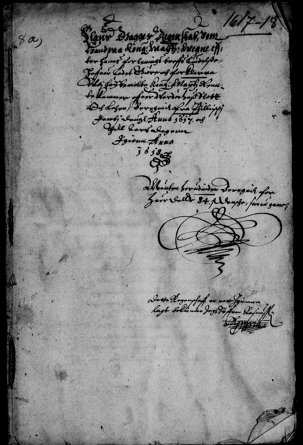 Rentekammeret inntil 1814, Reviderte regnskaper, Lensregnskaper, RA/EA-5023/R/Rb/Rbæ/L0003: Vardøhus len, 1608-1623