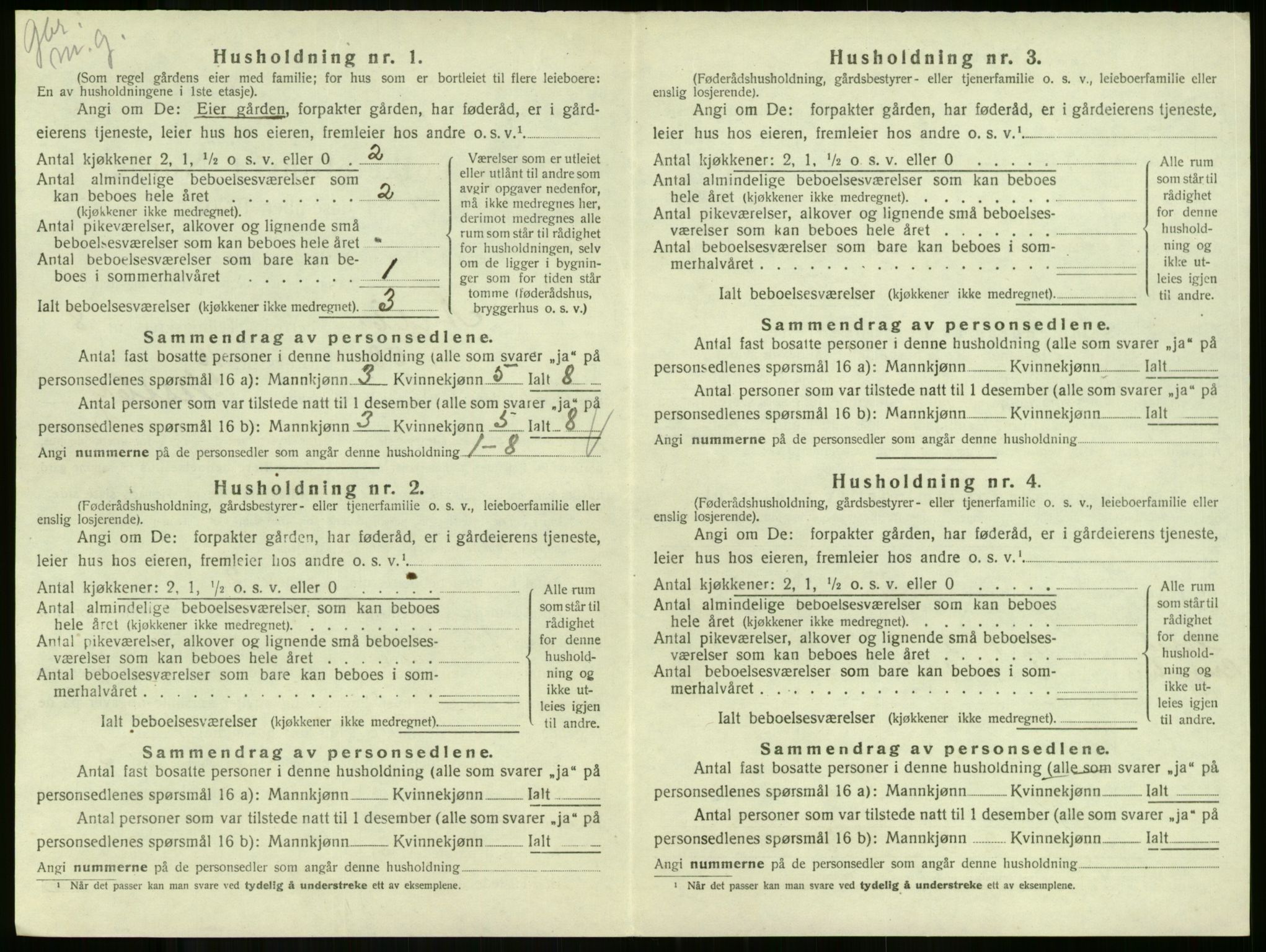 SAKO, Folketelling 1920 for 0719 Andebu herred, 1920, s. 519