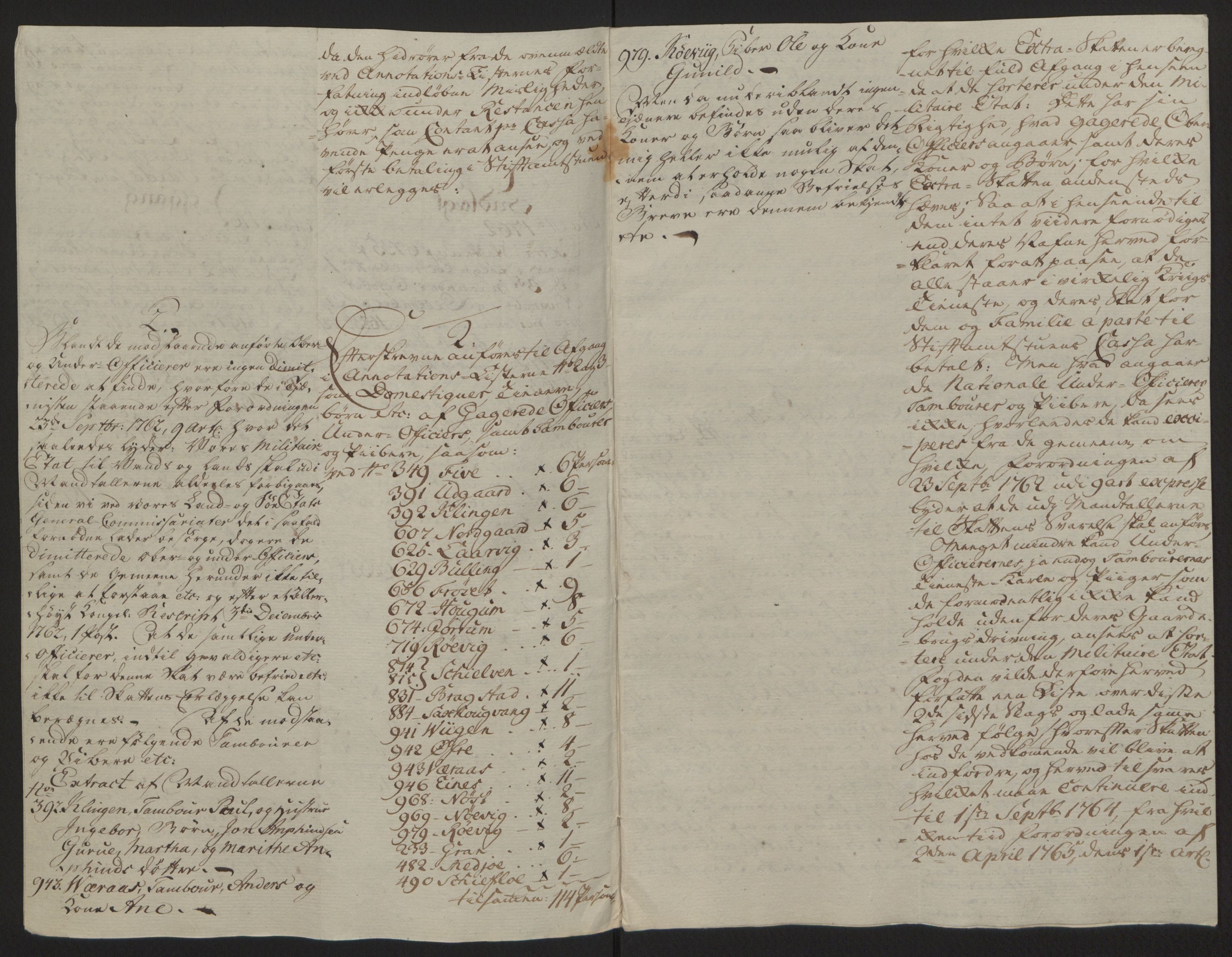 Rentekammeret inntil 1814, Reviderte regnskaper, Fogderegnskap, RA/EA-4092/R63/L4420: Ekstraskatten Inderøy, 1762-1772, s. 69