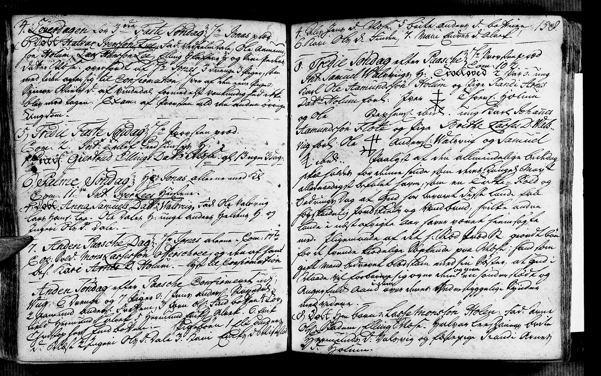 Vik sokneprestembete, SAB/A-81501: Ministerialbok nr. A 2 /2, 1740-1756, s. 158
