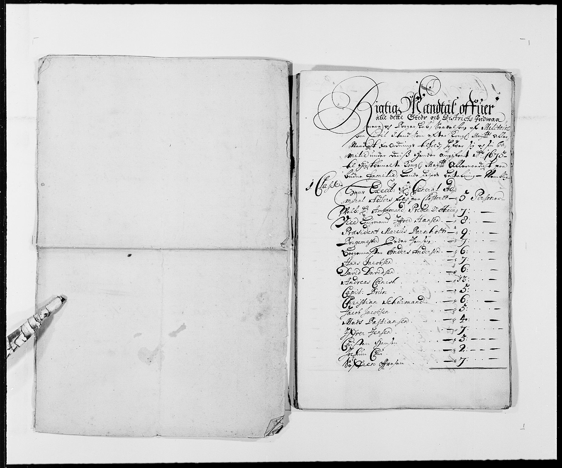 Rentekammeret inntil 1814, Reviderte regnskaper, Byregnskaper, RA/EA-4066/R/Rj/L0193: [J3] Kontribusjonsregnskap (med Langesund, Brevik, Porsgrunn og Kragerø), 1663-1691, s. 17