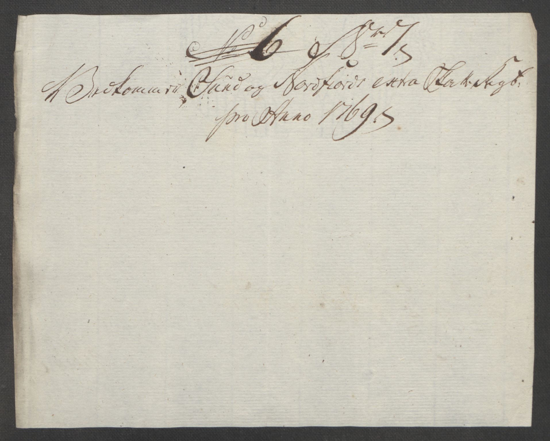 Rentekammeret inntil 1814, Reviderte regnskaper, Fogderegnskap, AV/RA-EA-4092/R53/L3550: Ekstraskatten Sunn- og Nordfjord, 1762-1771, s. 273