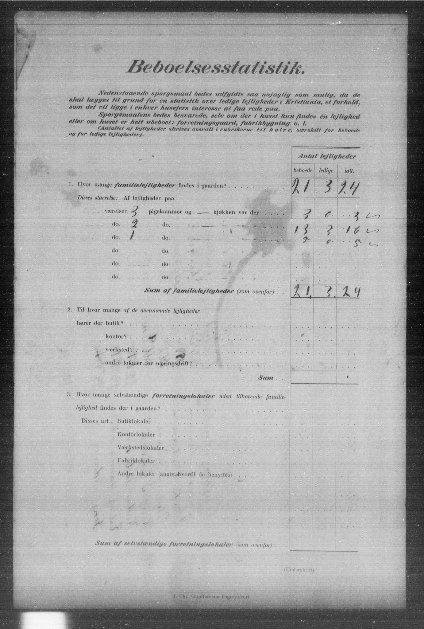 OBA, Kommunal folketelling 31.12.1903 for Kristiania kjøpstad, 1903, s. 18366