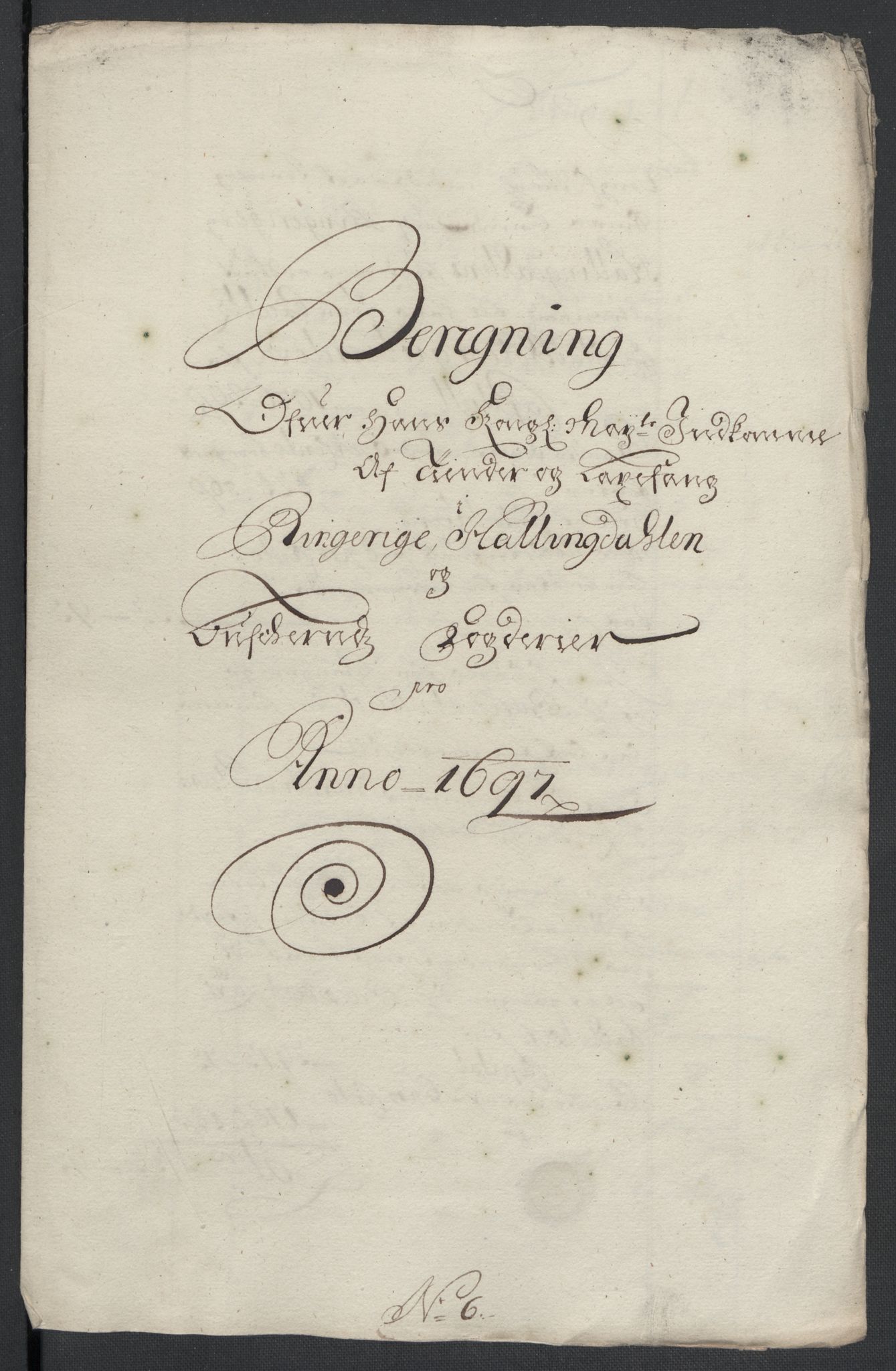 Rentekammeret inntil 1814, Reviderte regnskaper, Fogderegnskap, AV/RA-EA-4092/R22/L1454: Fogderegnskap Ringerike, Hallingdal og Buskerud, 1697, s. 253