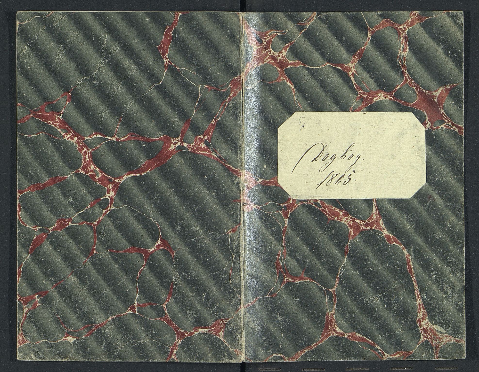 Familien Aalls privatarkiv , NESJ/NJM-005/E-00003/L0001/0003/0005: Dag- og notatbøker / Dølner dagbokpakke 001, 1865