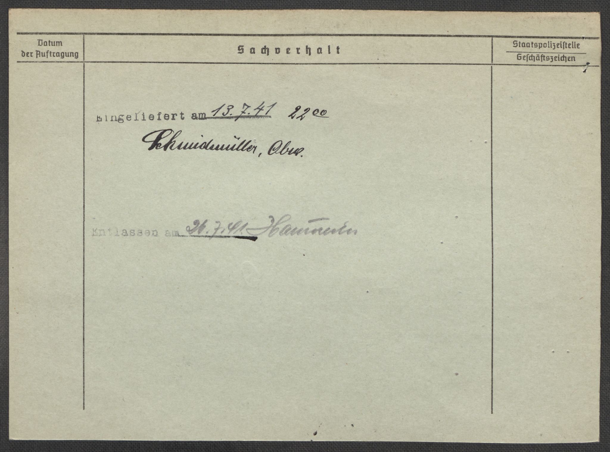 Befehlshaber der Sicherheitspolizei und des SD, RA/RAFA-5969/E/Ea/Eaa/L0010: Register over norske fanger i Møllergata 19: Sø-Å, 1940-1945, s. 1129