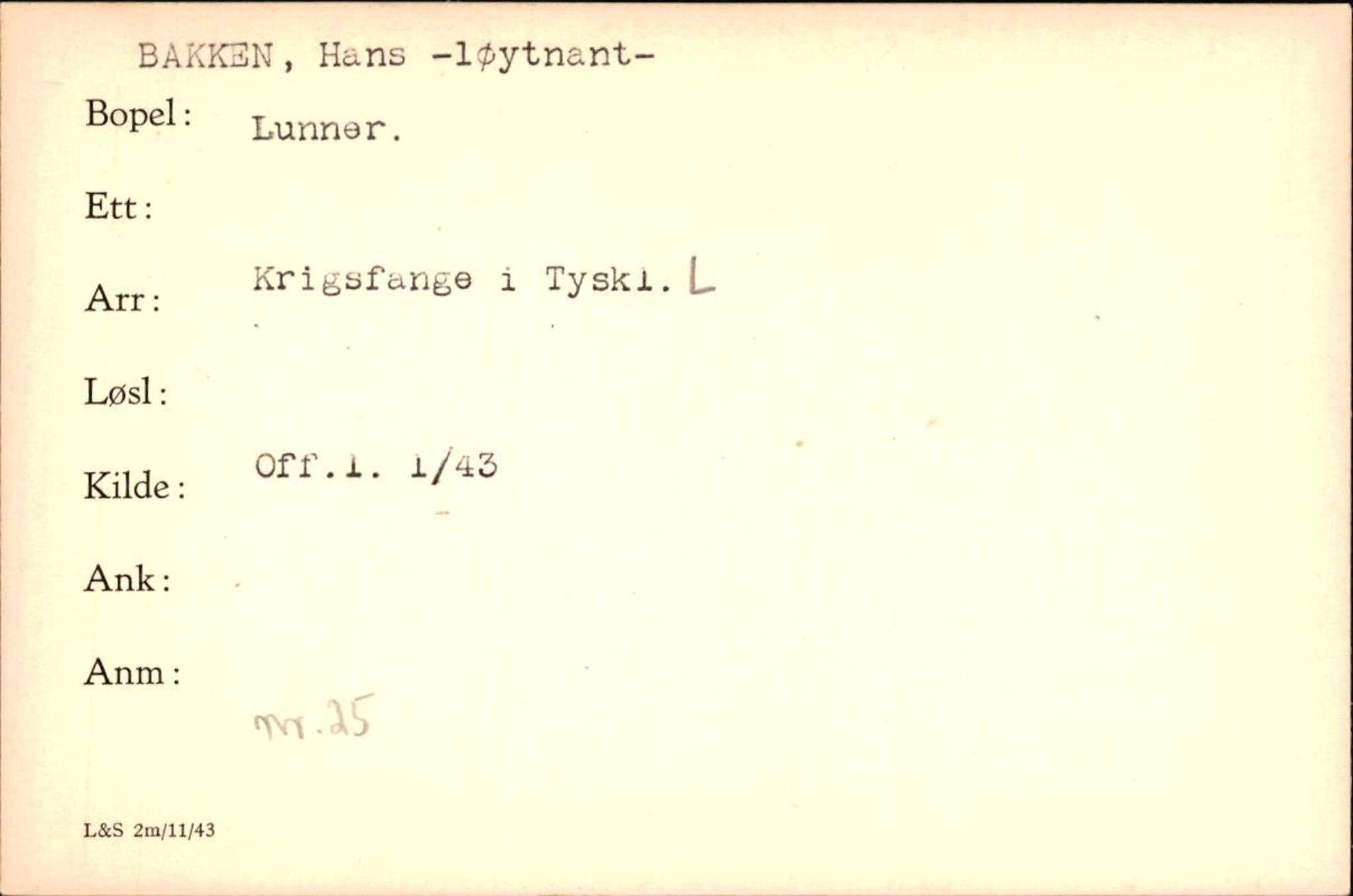 Forsvaret, Forsvarets krigshistoriske avdeling, AV/RA-RAFA-2017/Y/Yf/L0200: II-C-11-2102  -  Norske krigsfanger i Tyskland, 1940-1945, s. 62