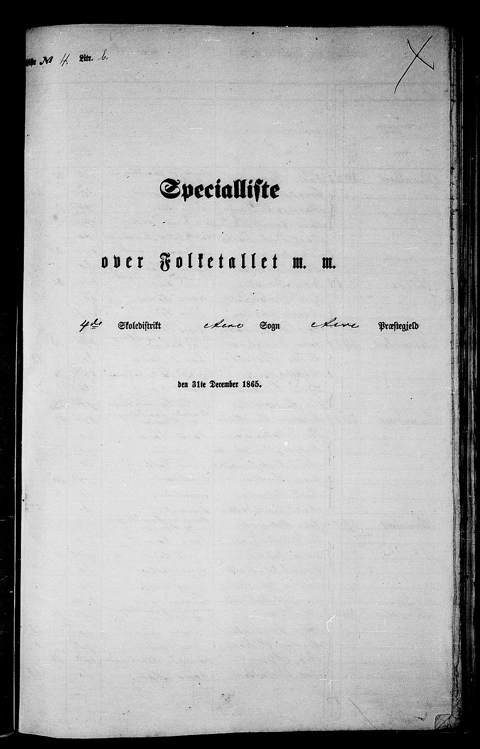 RA, Folketelling 1865 for 1569P Aure prestegjeld, 1865, s. 92