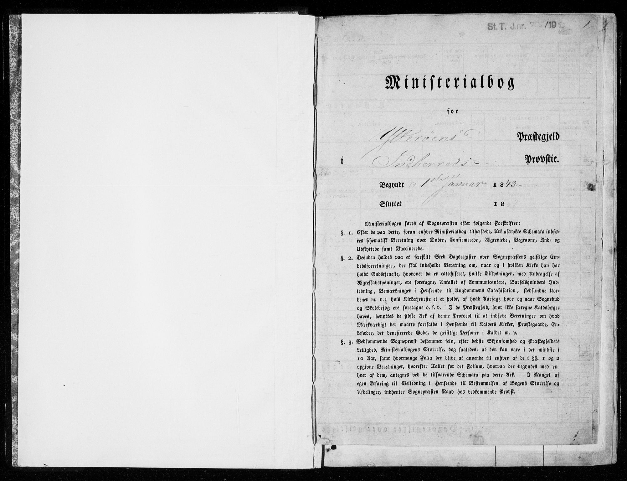 Ministerialprotokoller, klokkerbøker og fødselsregistre - Nord-Trøndelag, SAT/A-1458/722/L0218: Ministerialbok nr. 722A05, 1843-1868