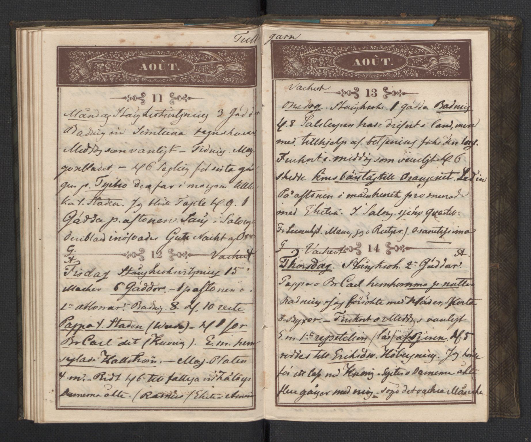 Bernadotte, AV/RA-PA-0318/F/L0001/0002: Privat materiale fra Bernadottefamilien / Dagbok, 1845, s. 65