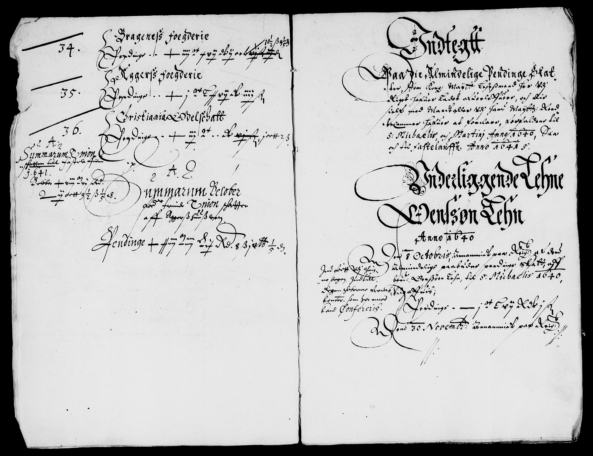 Rentekammeret inntil 1814, Reviderte regnskaper, Lensregnskaper, RA/EA-5023/R/Rb/Rba/L0153: Akershus len, 1640-1641