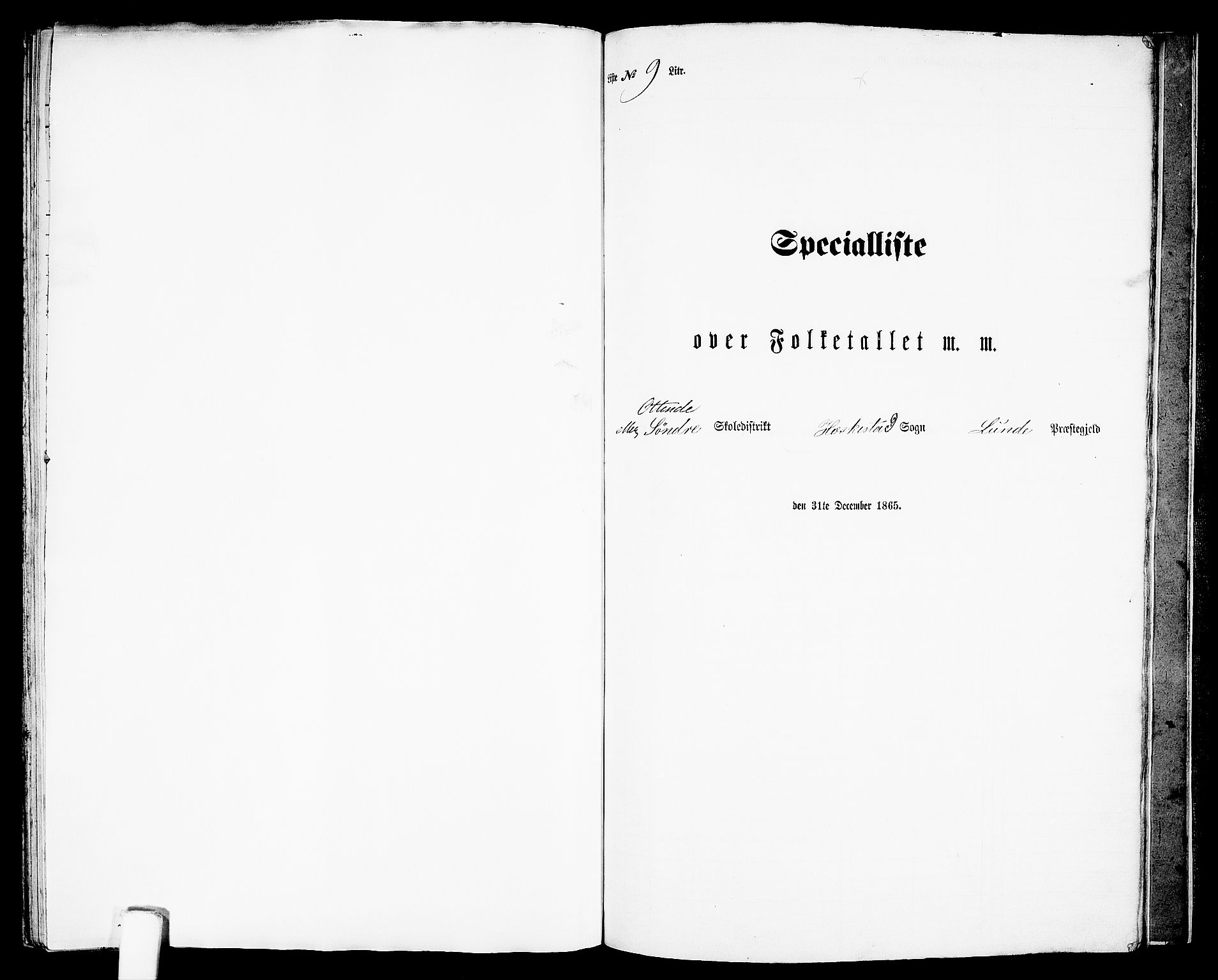 RA, Folketelling 1865 for 1112P Lund prestegjeld, 1865, s. 96