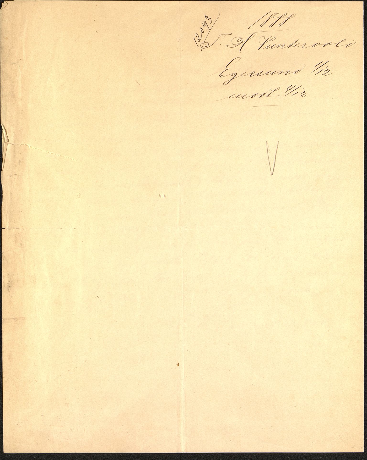 Pa 63 - Østlandske skibsassuranceforening, VEMU/A-1079/G/Ga/L0023/0001: Havaridokumenter / Carl Johan, Titania, Norrøna, Thor, Try, Louise, 1888, s. 16