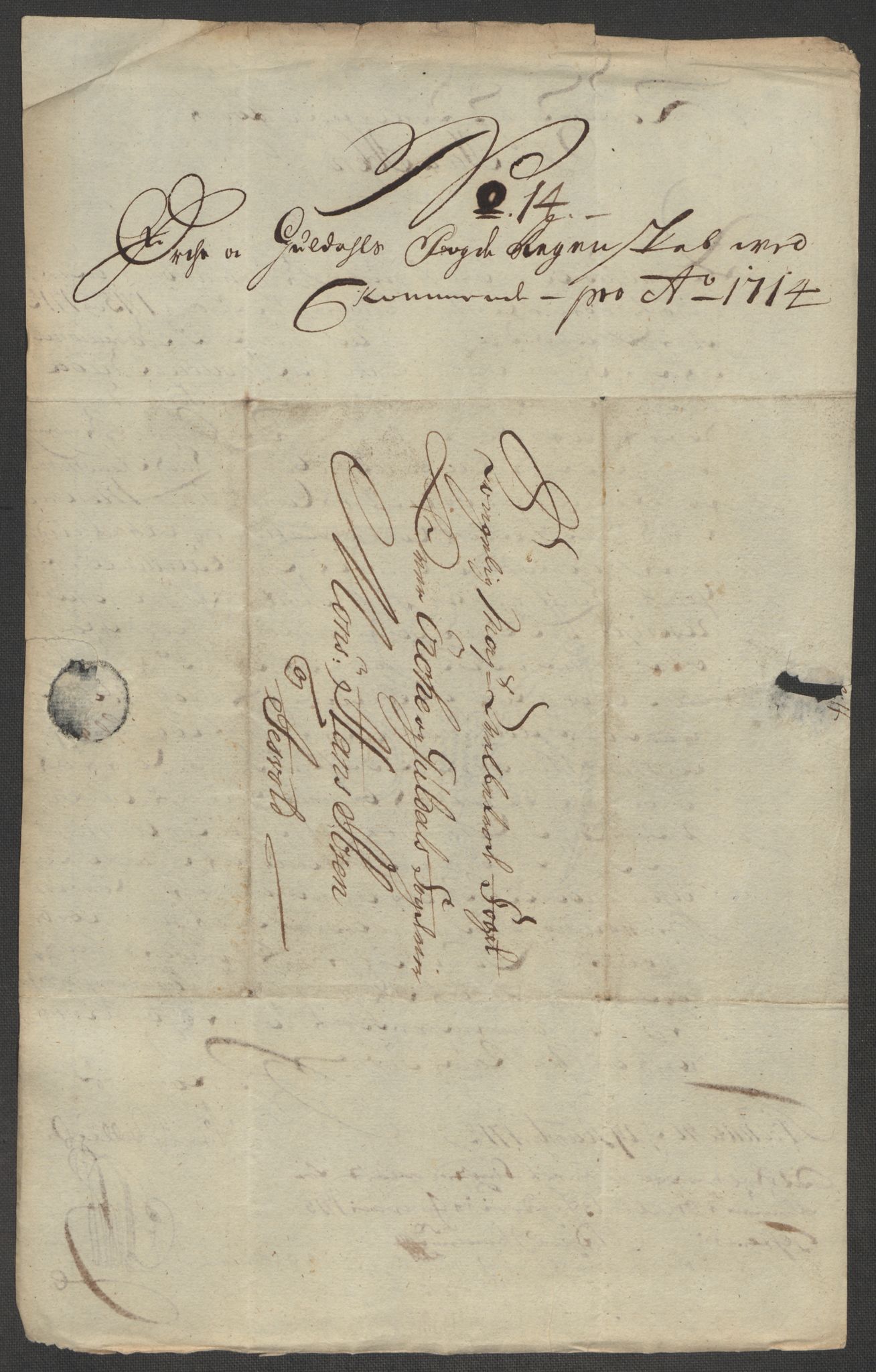 Rentekammeret inntil 1814, Reviderte regnskaper, Fogderegnskap, RA/EA-4092/R60/L3965: Fogderegnskap Orkdal og Gauldal, 1714, s. 148