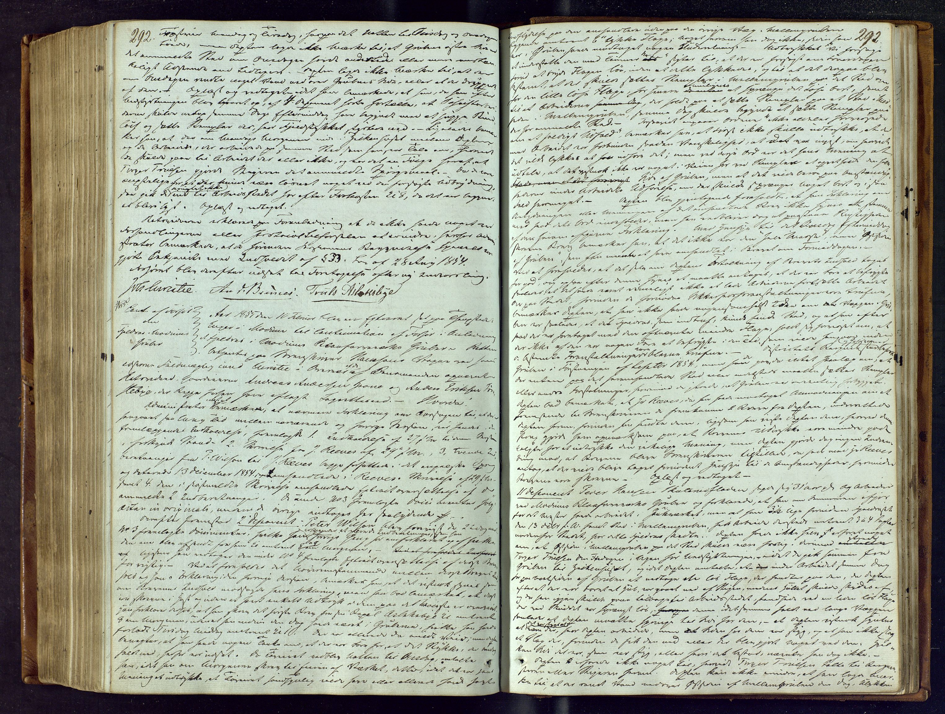 Eiker, Modum og Sigdal sorenskriveri, AV/SAKO-A-123/F/Fc/L0010: Ekstrarettsprotokoll - Modum, 1847-1857, s. 292