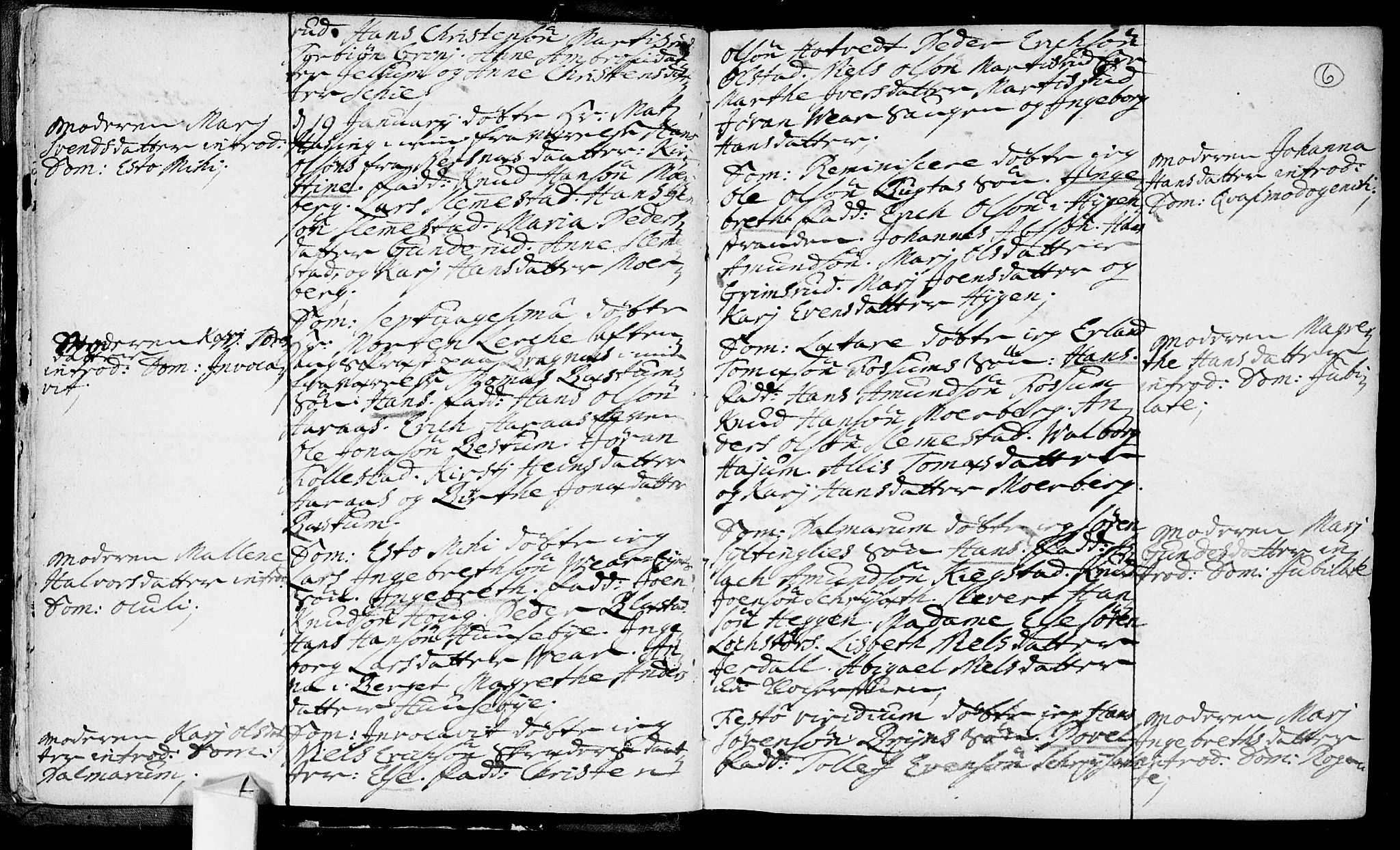 Røyken kirkebøker, SAKO/A-241/F/Fa/L0002: Ministerialbok nr. 2, 1731-1782, s. 6