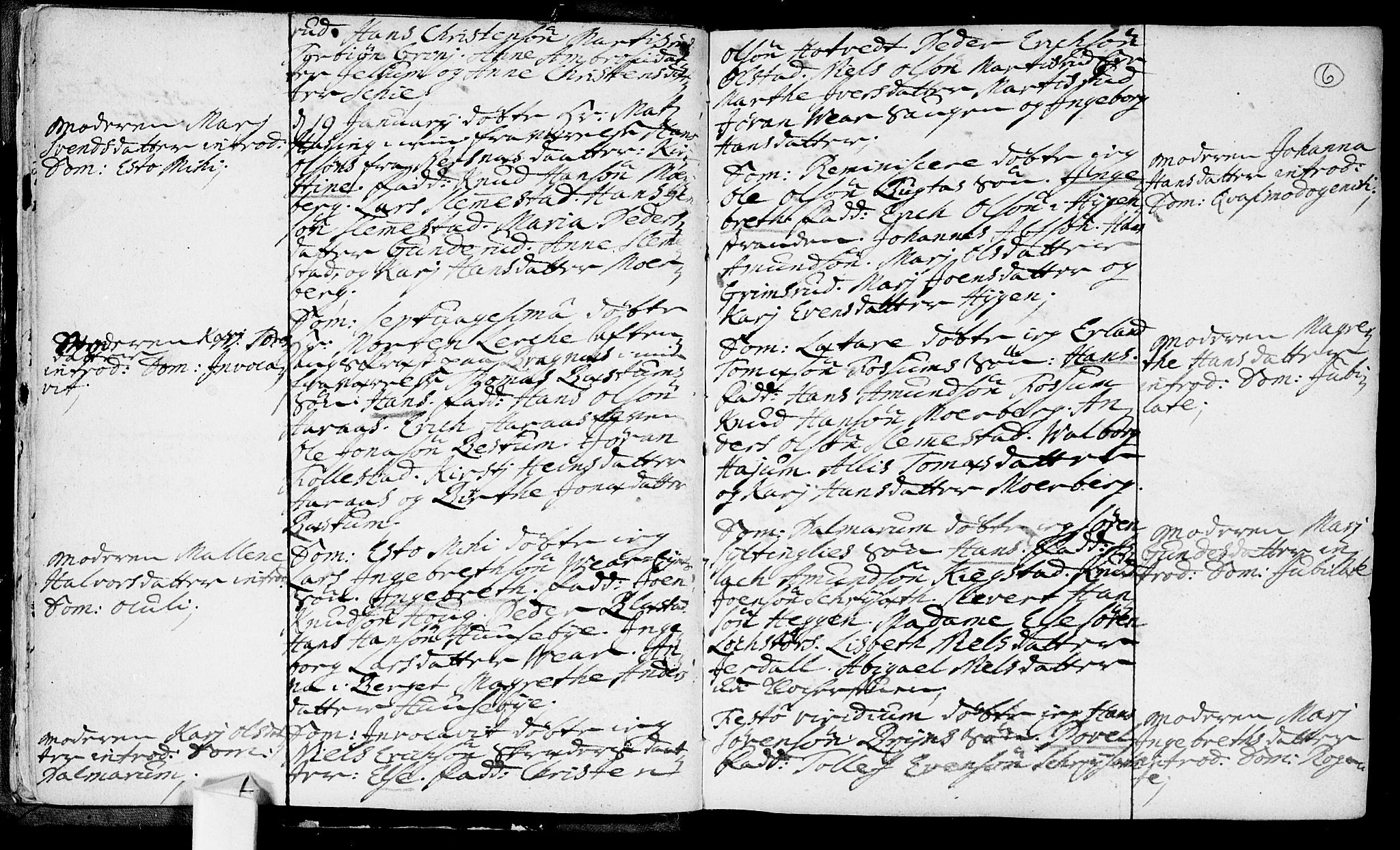 Røyken kirkebøker, AV/SAKO-A-241/F/Fa/L0002: Ministerialbok nr. 2, 1731-1782, s. 6