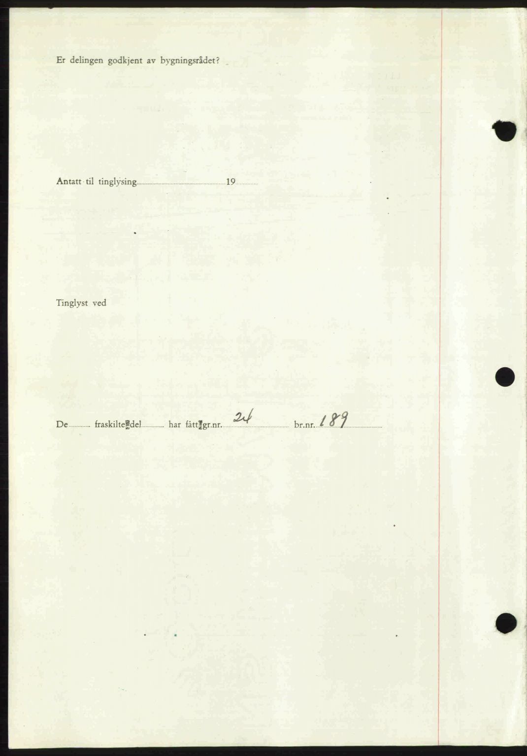 Romsdal sorenskriveri, SAT/A-4149/1/2/2C: Pantebok nr. A24, 1947-1947, Dagboknr: 2131/1947