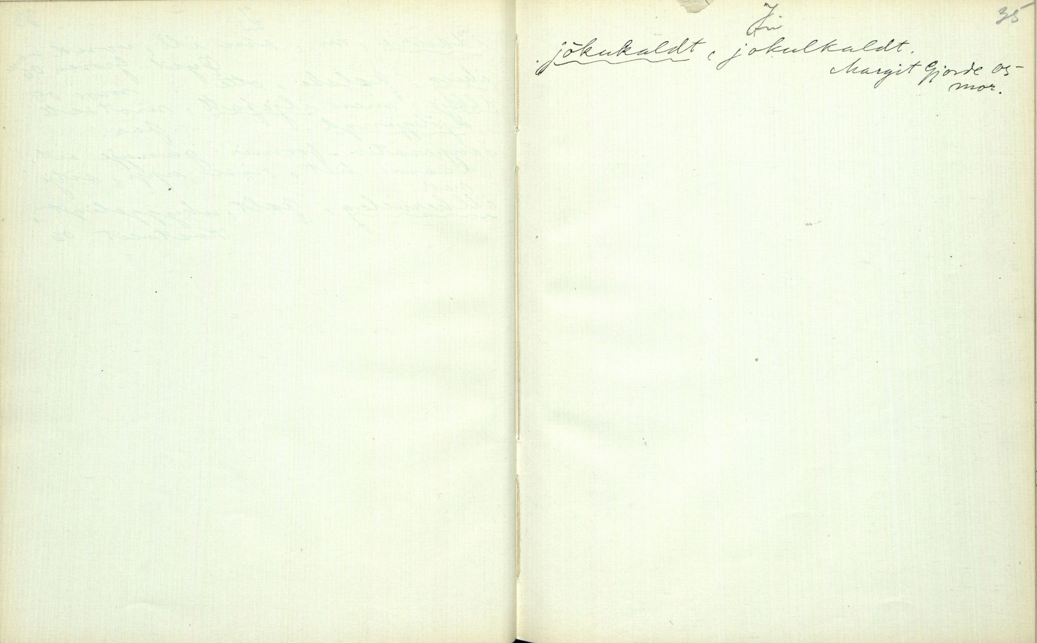 Rikard Berge, TEMU/TGM-A-1003/F/L0003/0002: 061-100 Innholdslister / 62 Ordsamling, 1910, s. 34-35