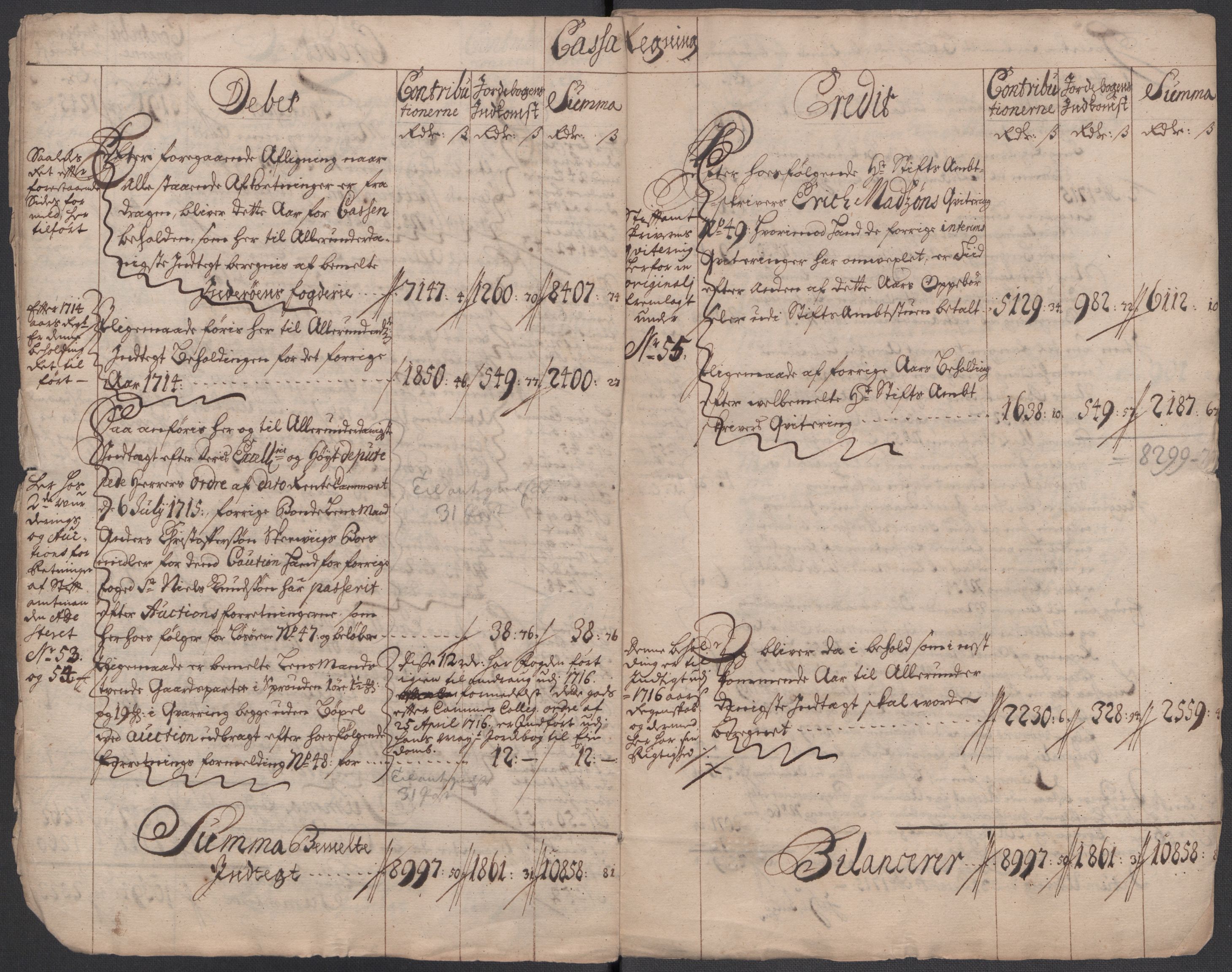 Rentekammeret inntil 1814, Reviderte regnskaper, Fogderegnskap, RA/EA-4092/R63/L4323: Fogderegnskap Inderøy, 1715, s. 8