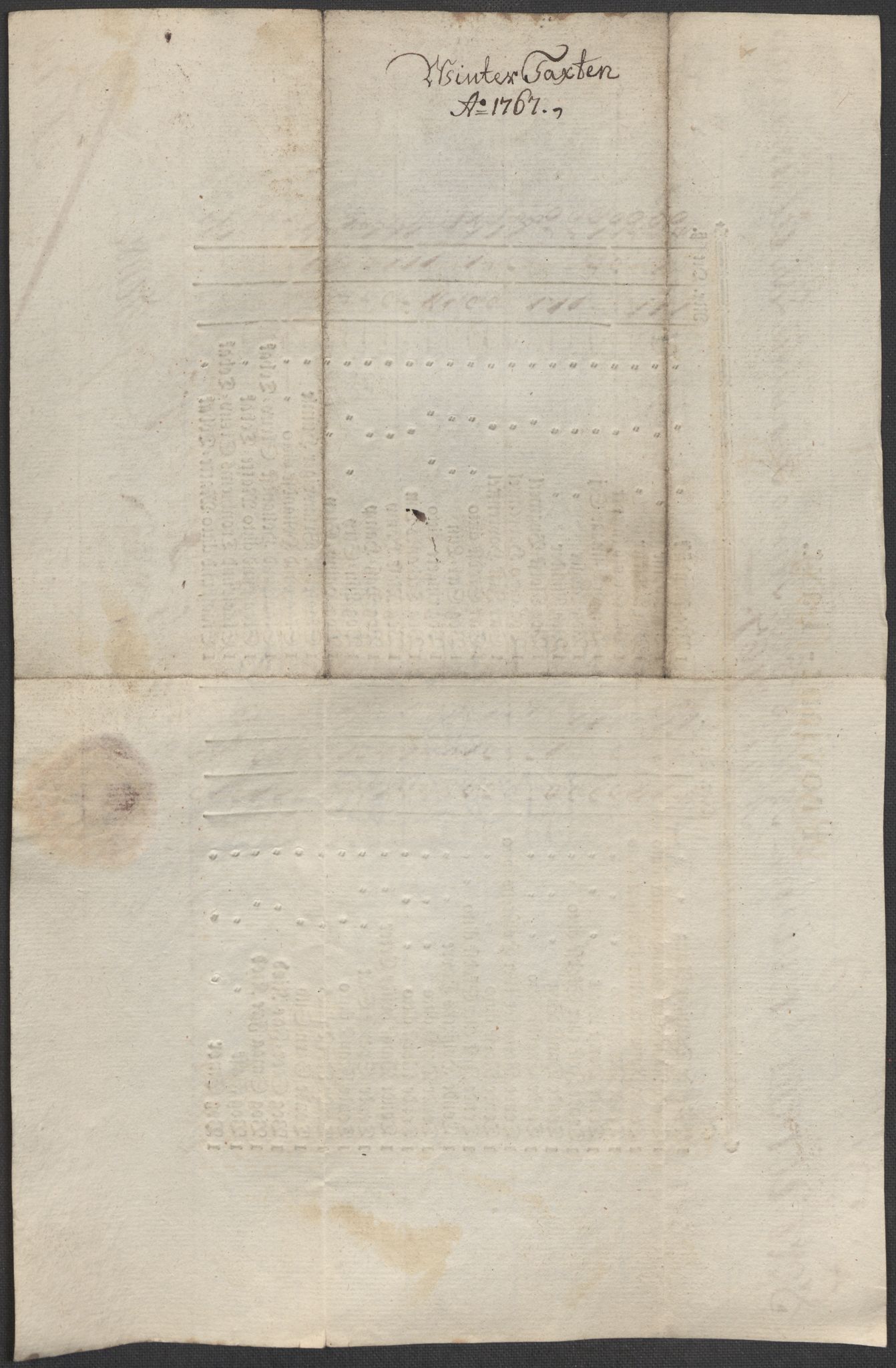 Røros kobberverk, SAT/PA-0211/1/12/L0021: 12.20.9 Provianttakster, 1765-1824, s. 13