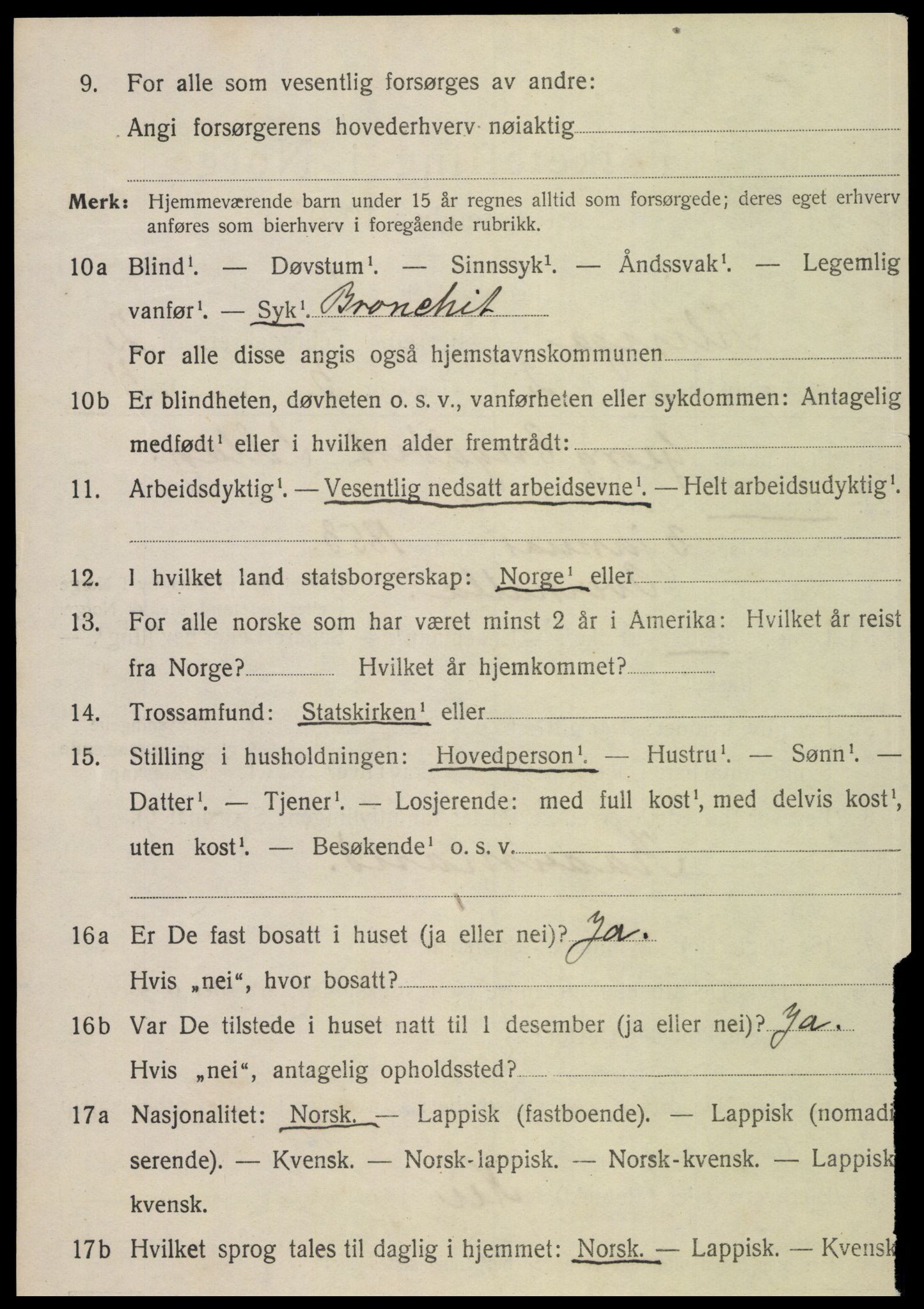SAT, Folketelling 1920 for 1746 Klinga herred, 1920, s. 1450