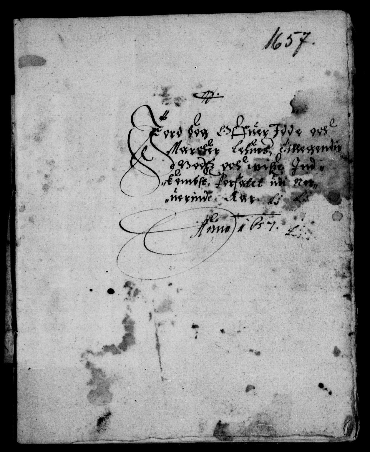 Rentekammeret inntil 1814, Reviderte regnskaper, Lensregnskaper, RA/EA-5023/R/Rb/Rbb/L0007: Idd og Marker len, 1656-1659