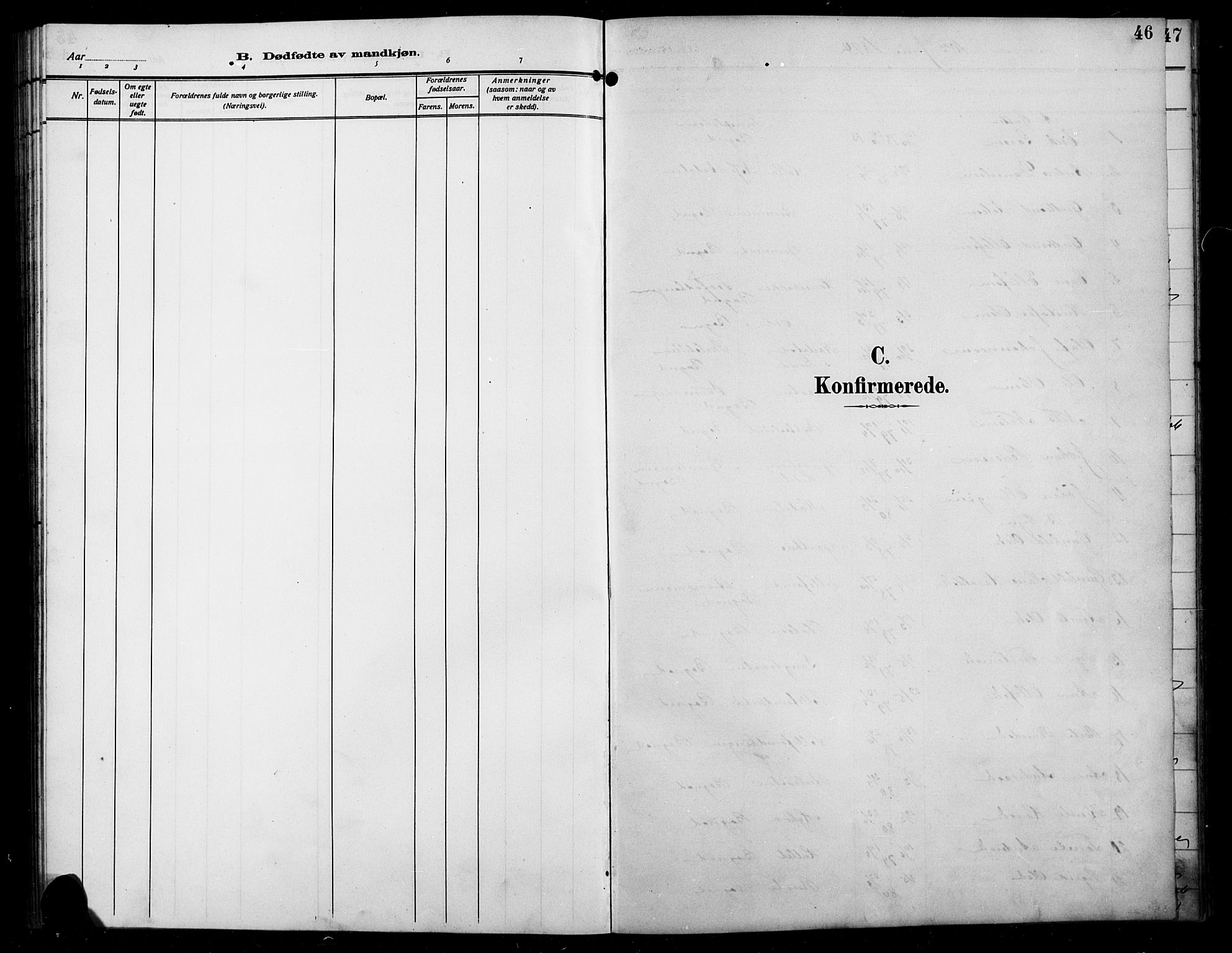 Sør-Aurdal prestekontor, SAH/PREST-128/H/Ha/Hab/L0008: Klokkerbok nr. 8, 1894-1921, s. 46
