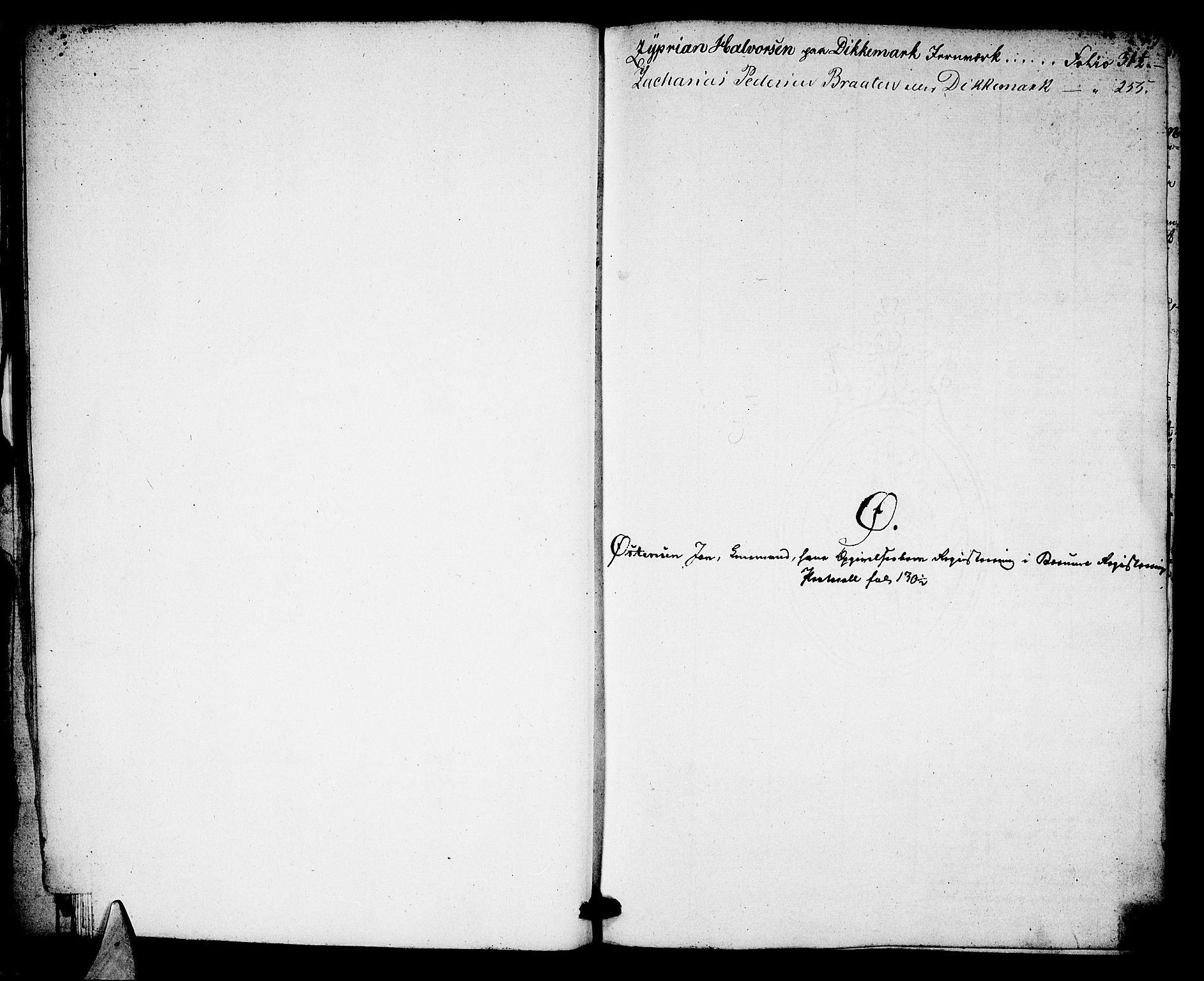 Aker sorenskriveri, SAO/A-10895/H/Hc/Hcb/L0001: Skifteregistreringsprotokoll - Asker, 1819-1862, s. 24b-25a