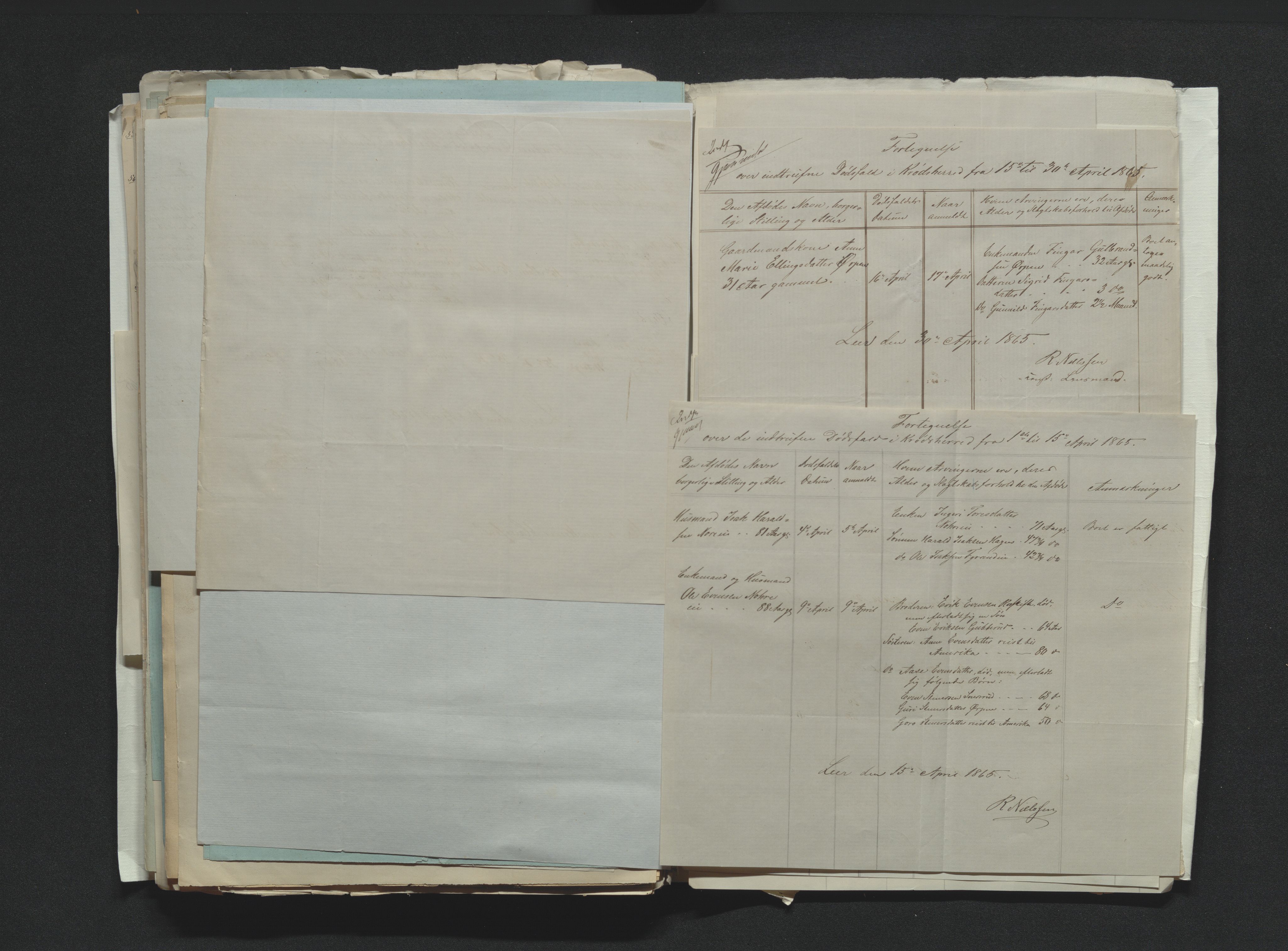 Eiker, Modum og Sigdal sorenskriveri, AV/SAKO-A-123/H/Ha/Hab/L0011: Dødsfallsmeldinger, 1862-1865, s. 665