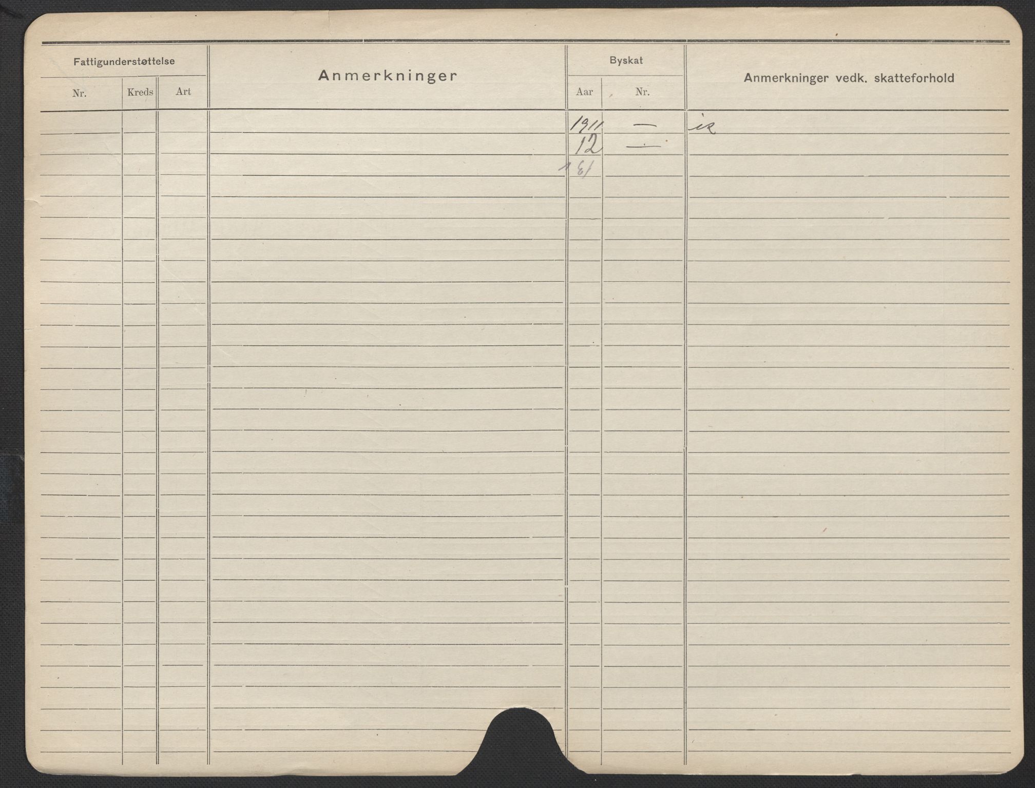 Oslo folkeregister, Registerkort, AV/SAO-A-11715/F/Fa/Fac/L0018: Kvinner, 1906-1914, s. 229b