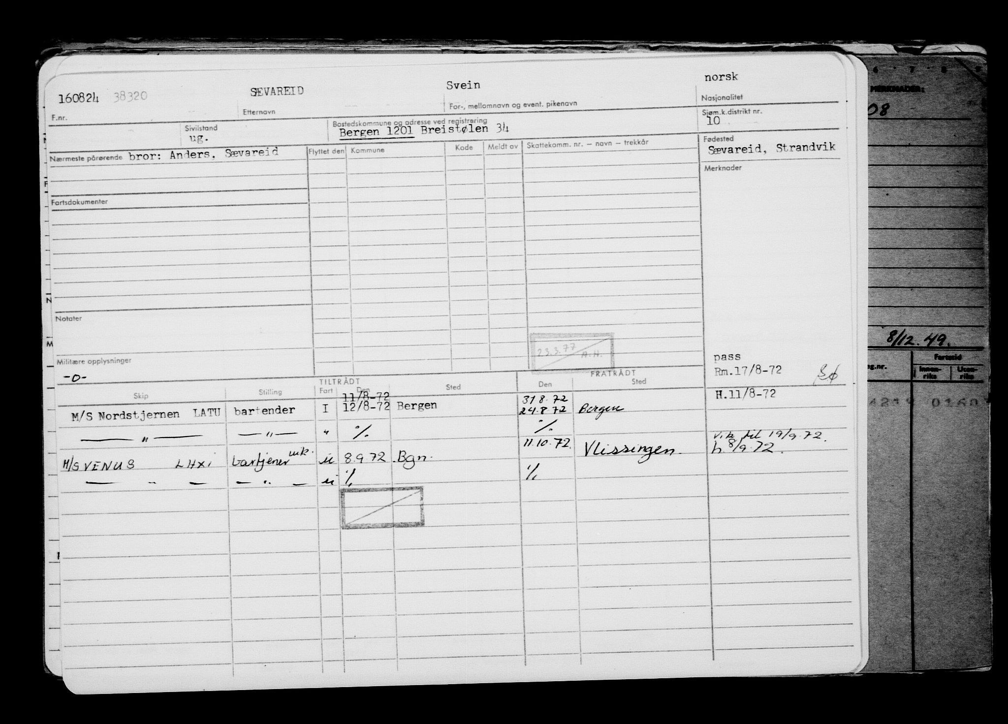 Direktoratet for sjømenn, AV/RA-S-3545/G/Gb/L0235: Hovedkort, 1924, s. 56