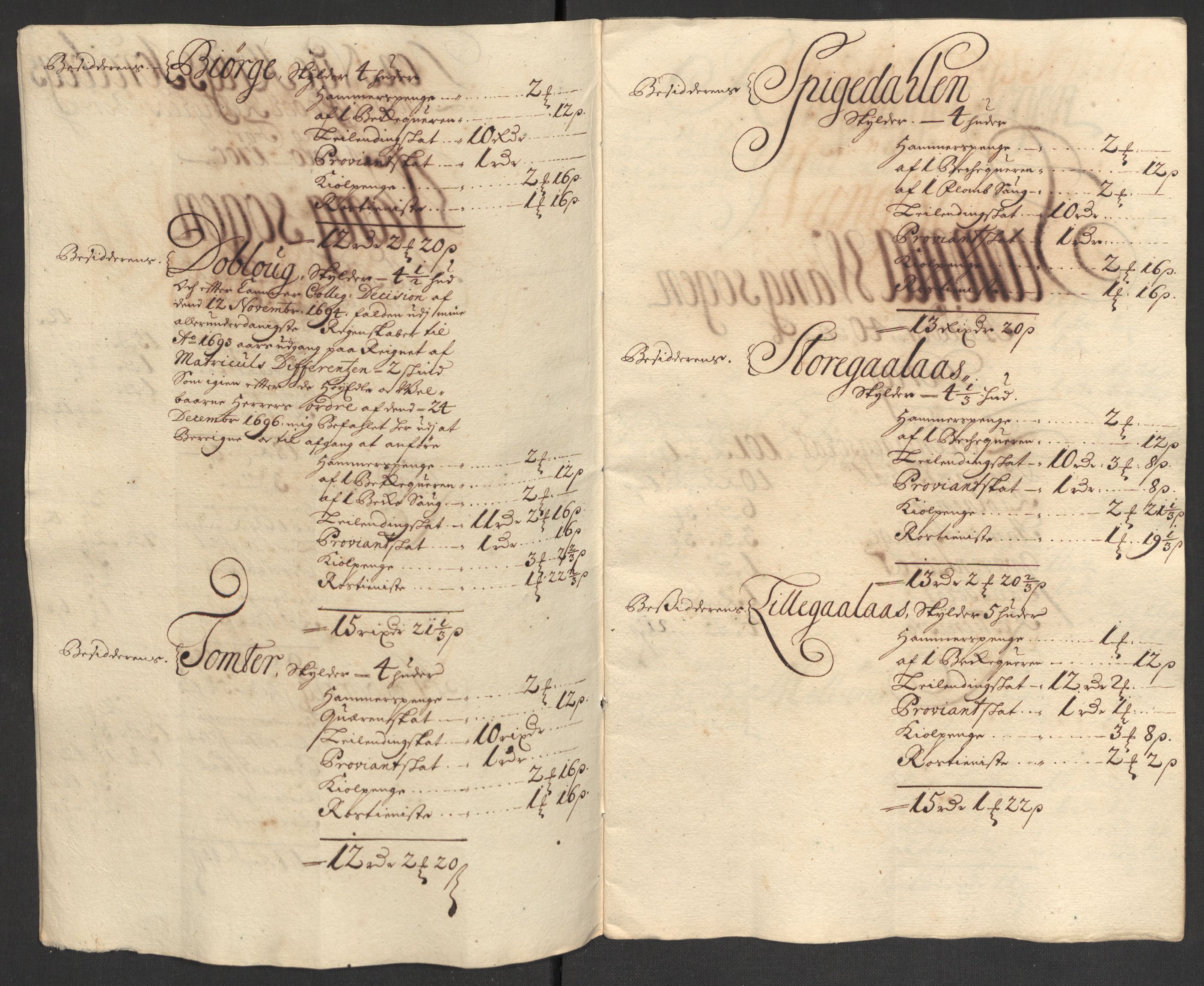 Rentekammeret inntil 1814, Reviderte regnskaper, Fogderegnskap, RA/EA-4092/R16/L1039: Fogderegnskap Hedmark, 1700, s. 104