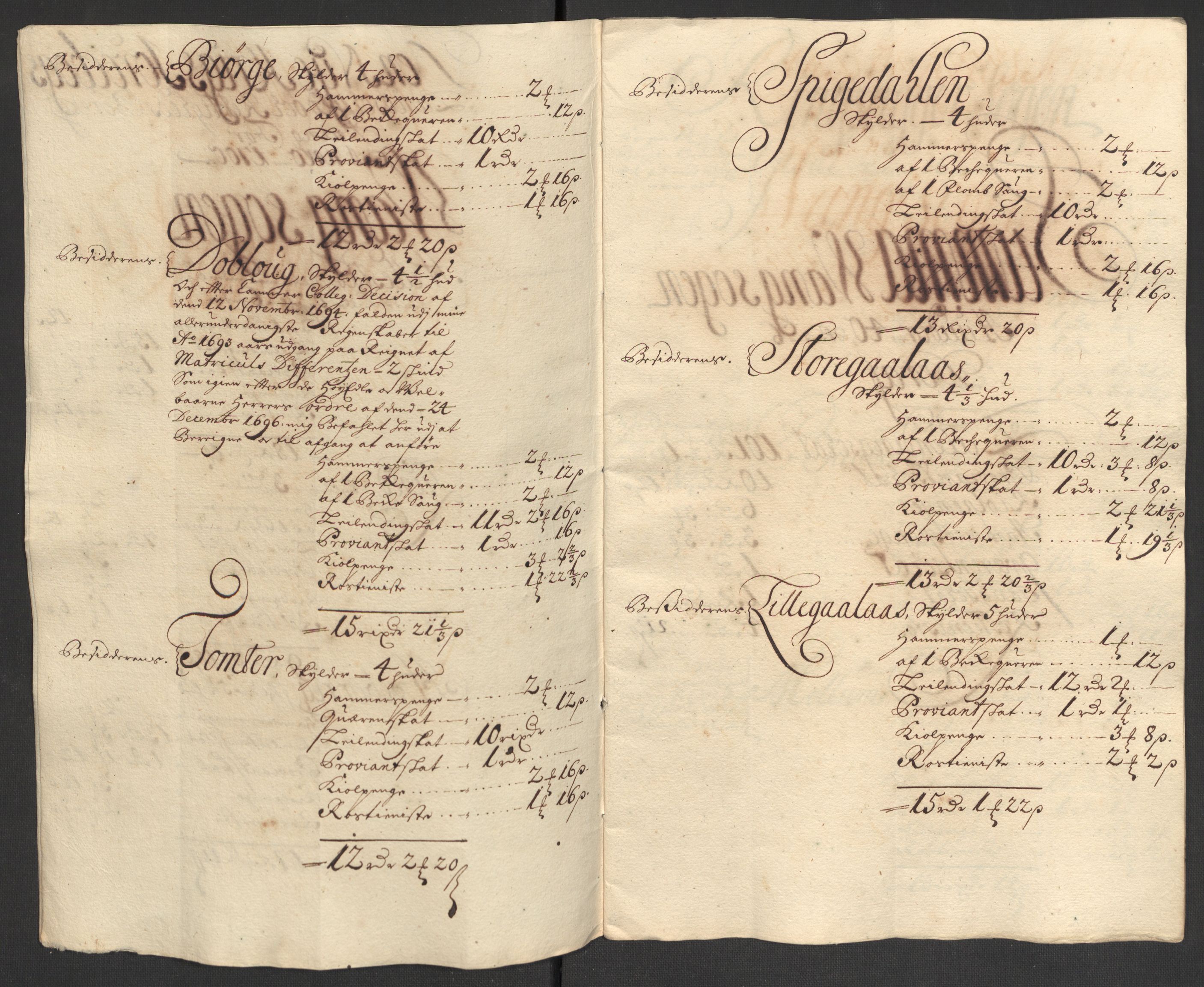 Rentekammeret inntil 1814, Reviderte regnskaper, Fogderegnskap, AV/RA-EA-4092/R16/L1039: Fogderegnskap Hedmark, 1700, s. 104