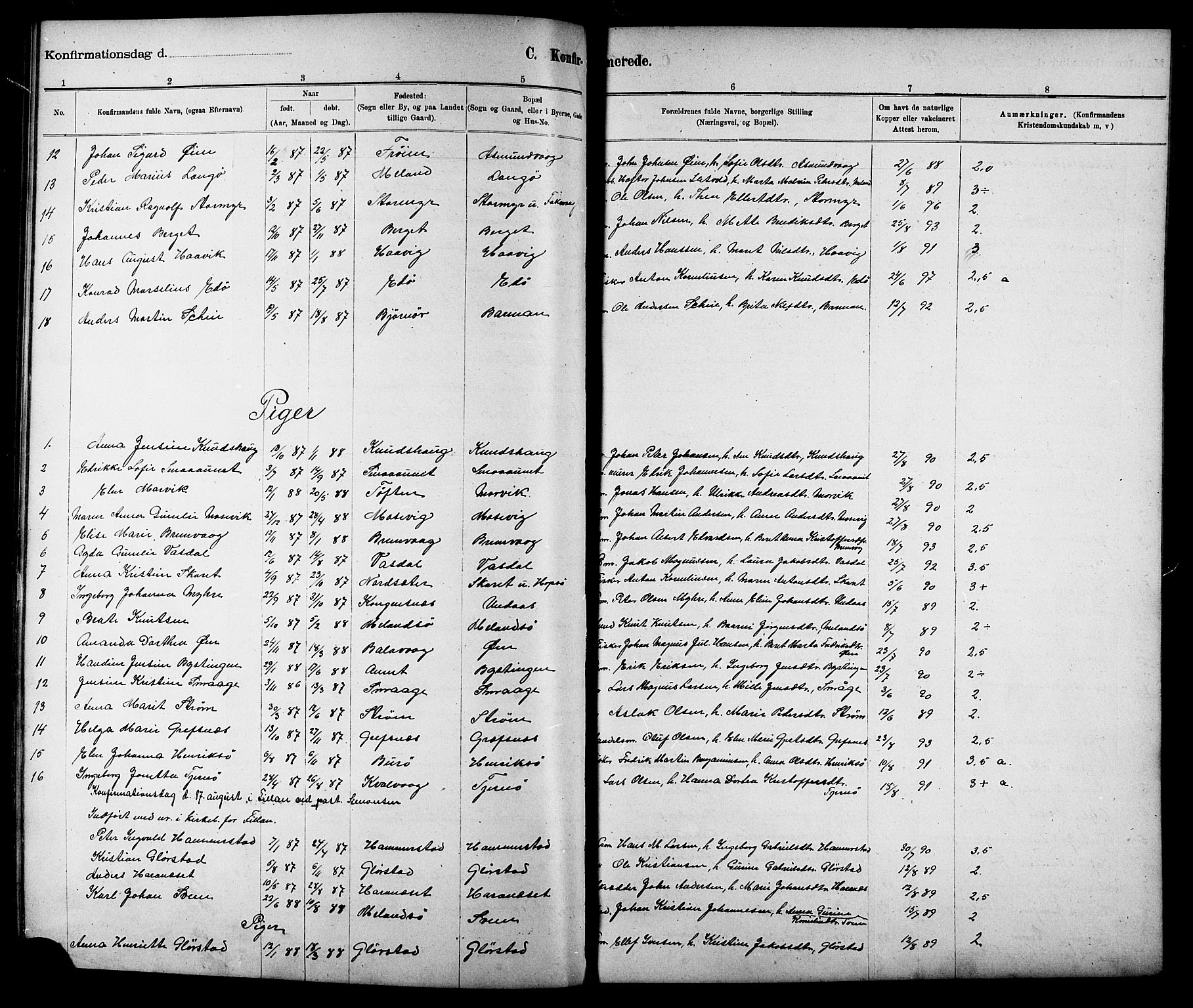 Ministerialprotokoller, klokkerbøker og fødselsregistre - Sør-Trøndelag, SAT/A-1456/634/L0542: Klokkerbok nr. 634C04, 1892-1916