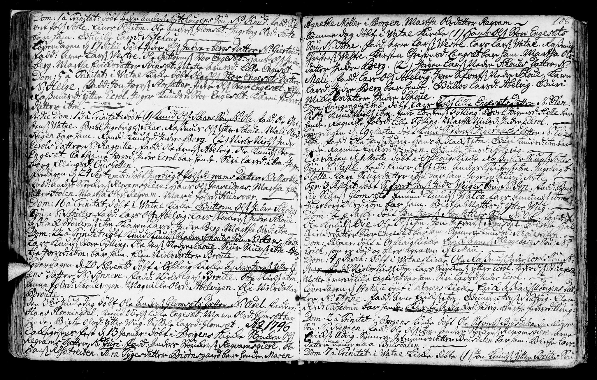 Ministerialprotokoller, klokkerbøker og fødselsregistre - Møre og Romsdal, AV/SAT-A-1454/524/L0349: Ministerialbok nr. 524A01, 1698-1779, s. 106