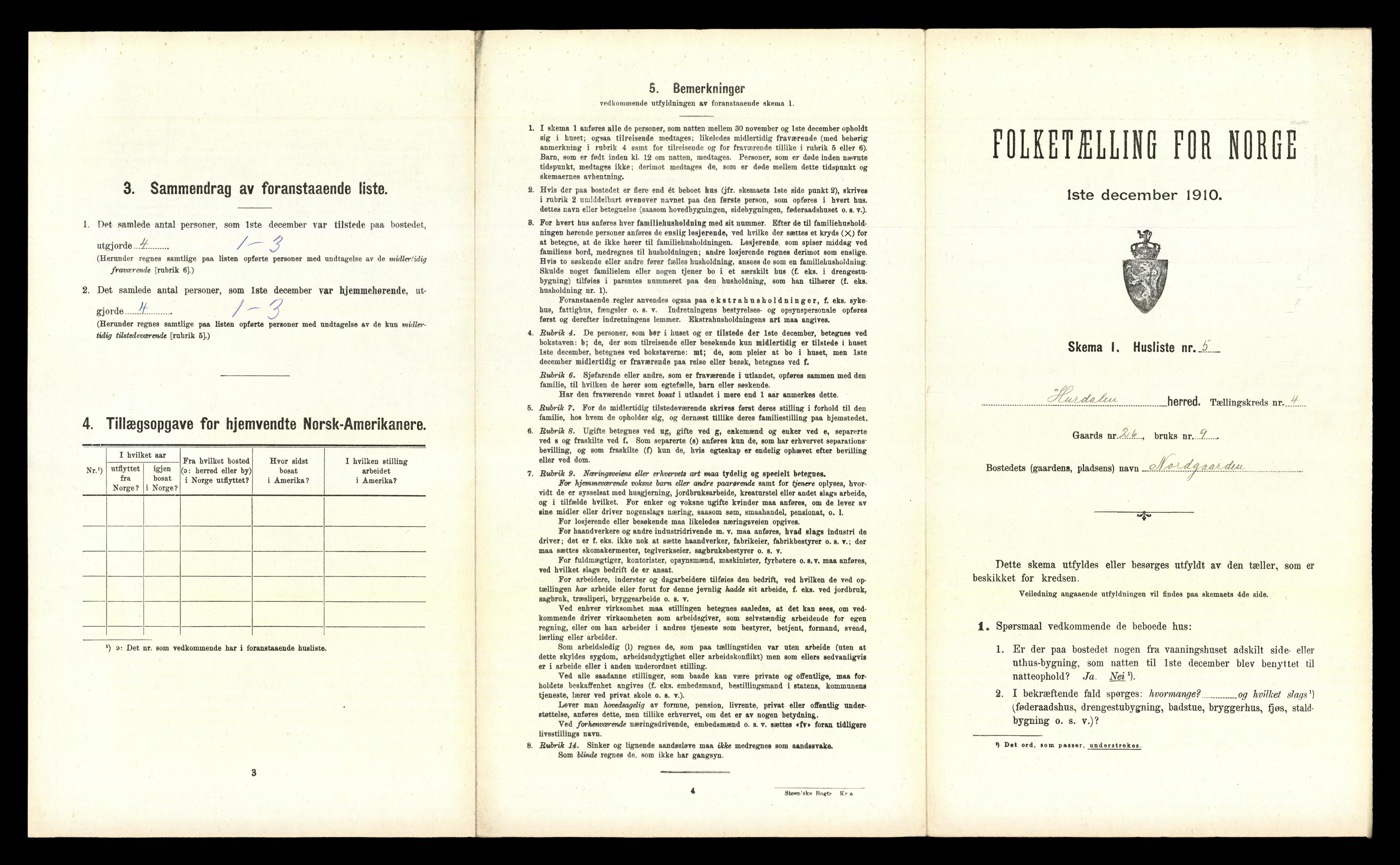 RA, Folketelling 1910 for 0239 Hurdal herred, 1910, s. 386