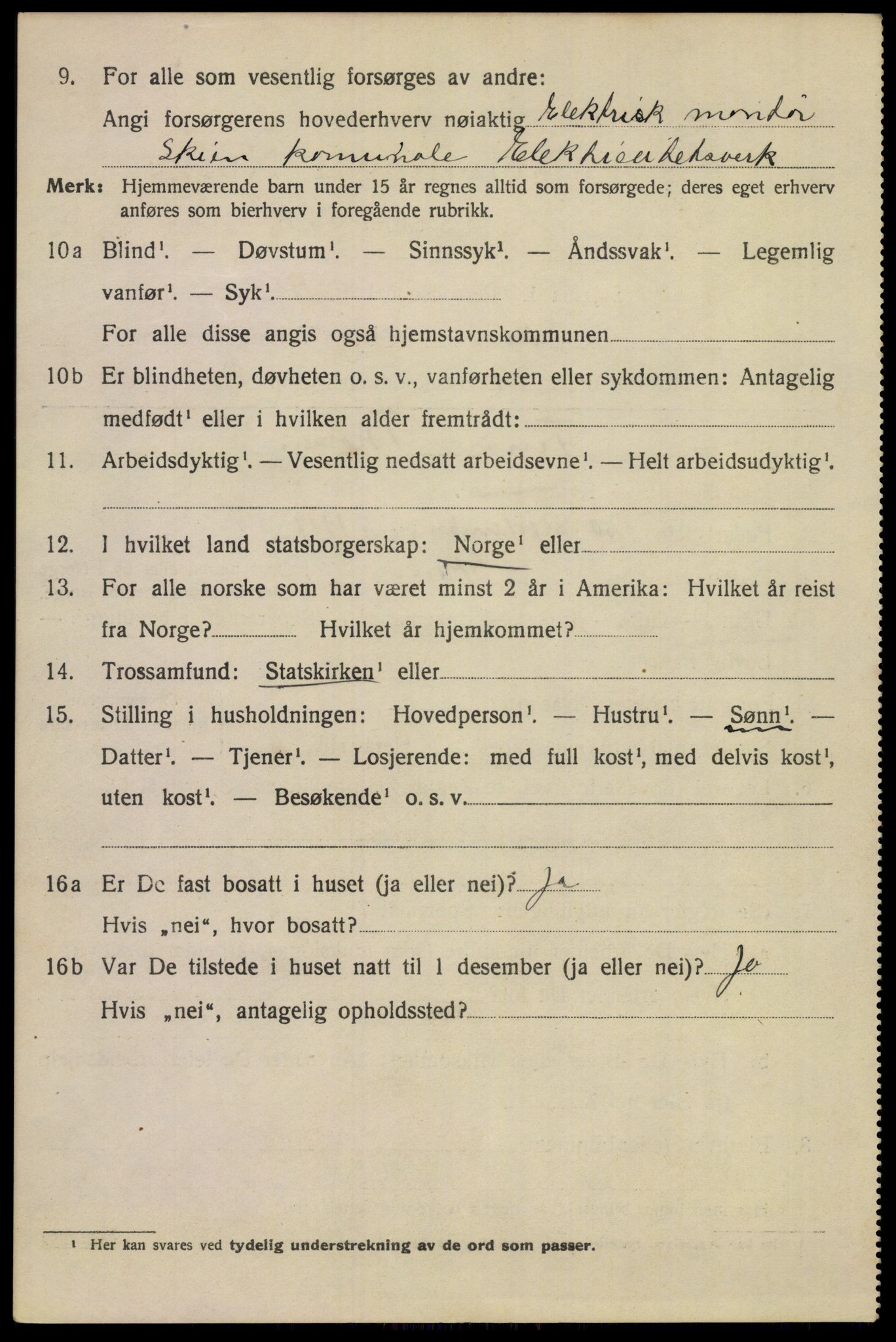 SAKO, Folketelling 1920 for 0806 Skien kjøpstad, 1920, s. 37859