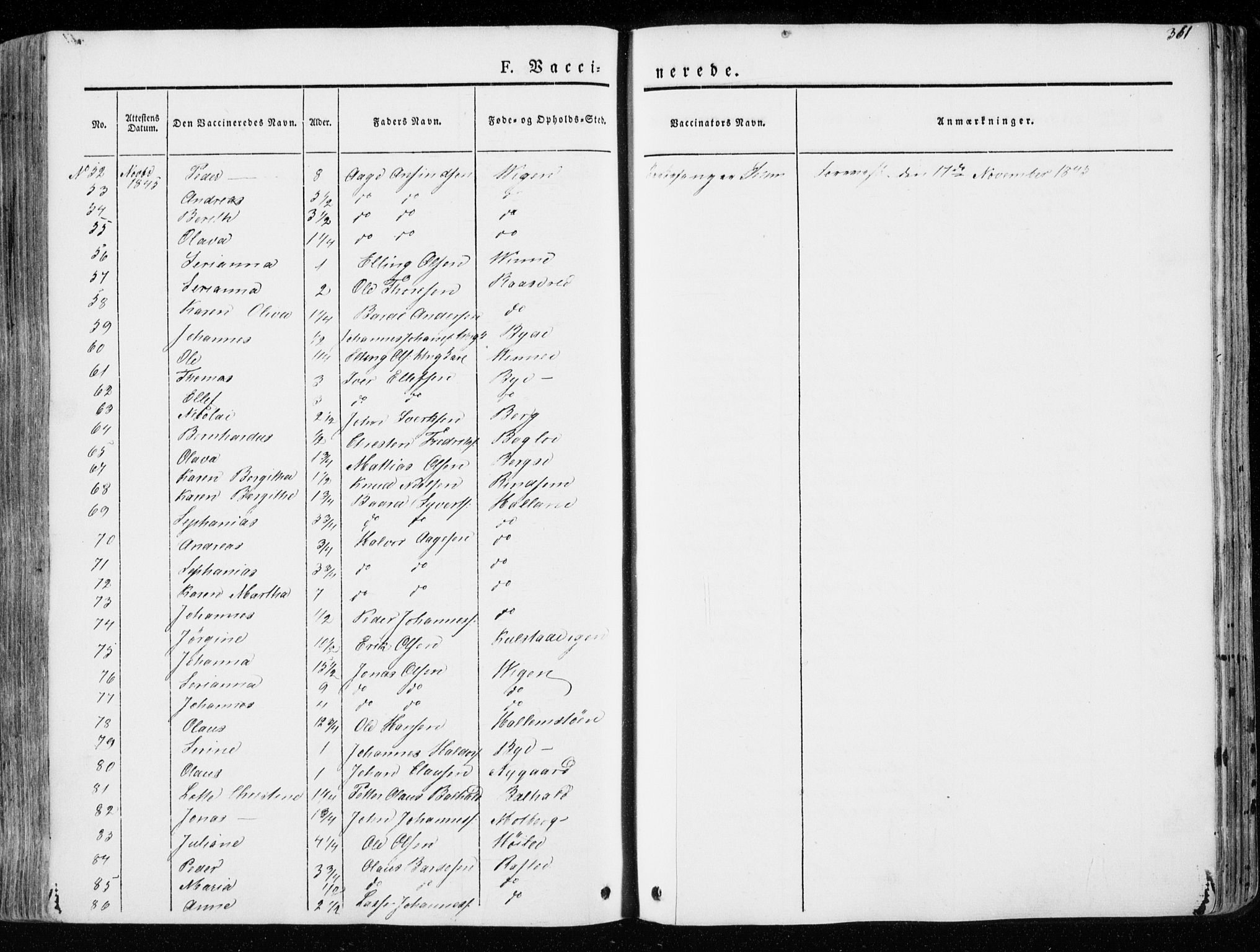 Ministerialprotokoller, klokkerbøker og fødselsregistre - Nord-Trøndelag, SAT/A-1458/723/L0239: Ministerialbok nr. 723A08, 1841-1851, s. 361