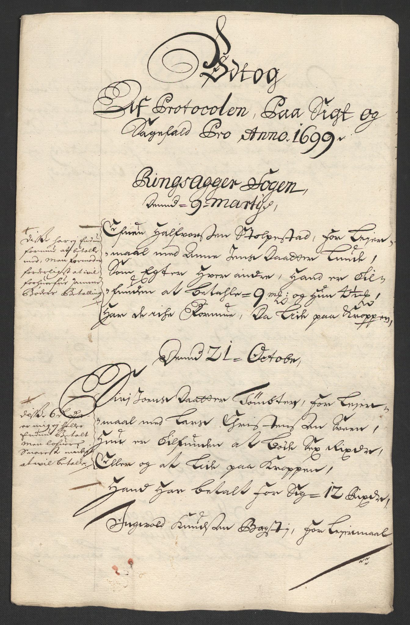 Rentekammeret inntil 1814, Reviderte regnskaper, Fogderegnskap, AV/RA-EA-4092/R16/L1038: Fogderegnskap Hedmark, 1699, s. 69