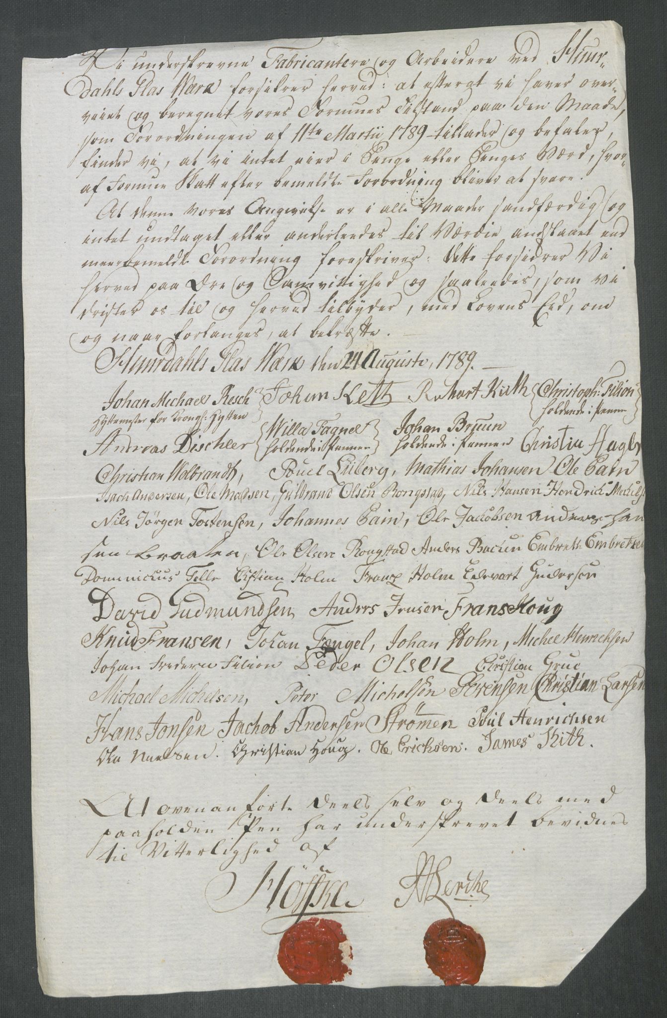 Rentekammeret inntil 1814, Reviderte regnskaper, Mindre regnskaper, AV/RA-EA-4068/Rf/Rfe/L0062: Øvre Romerike fogderi, Øvre Telemark fogderi, 1789, s. 213